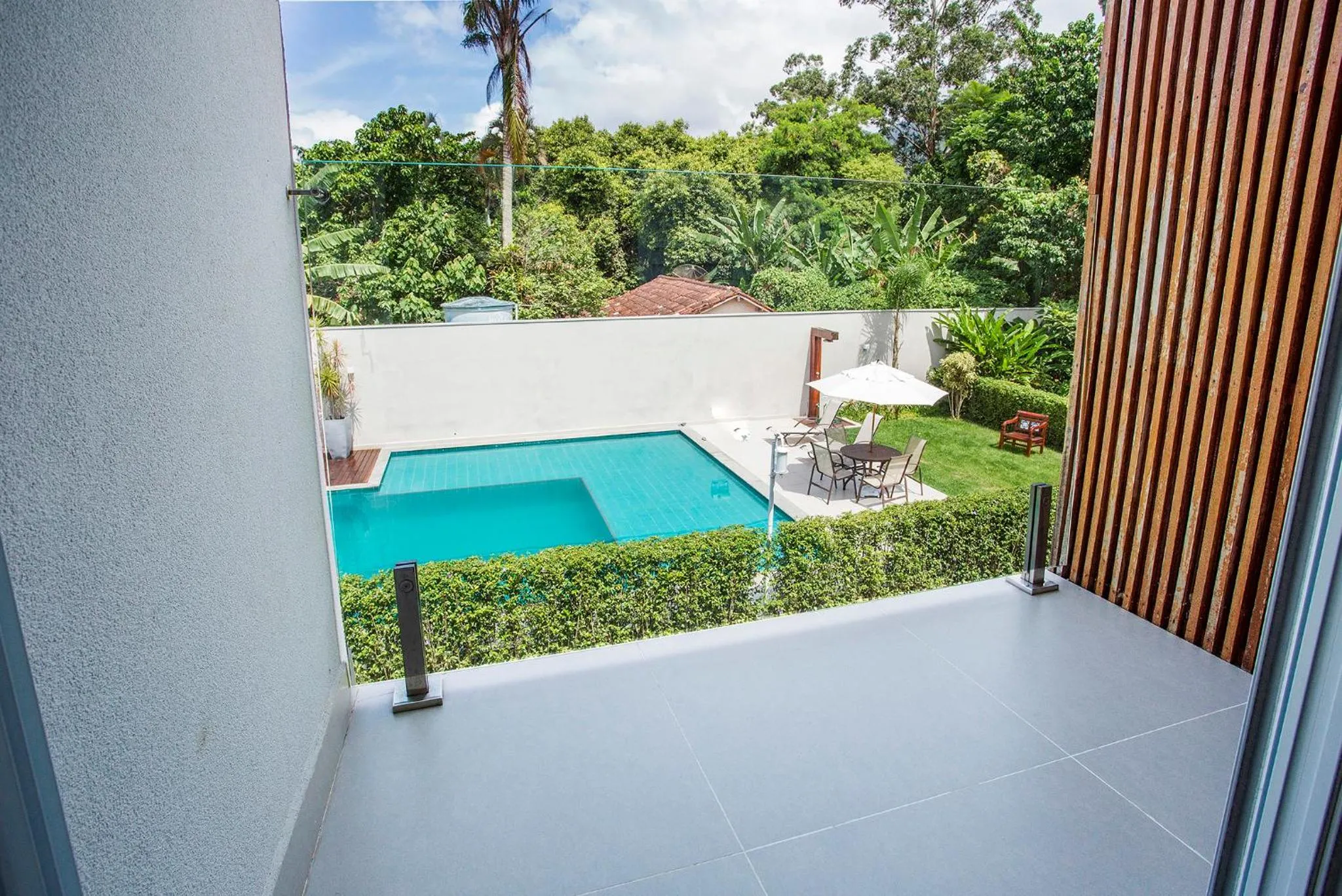 Pool view in Residencial Las Salinas