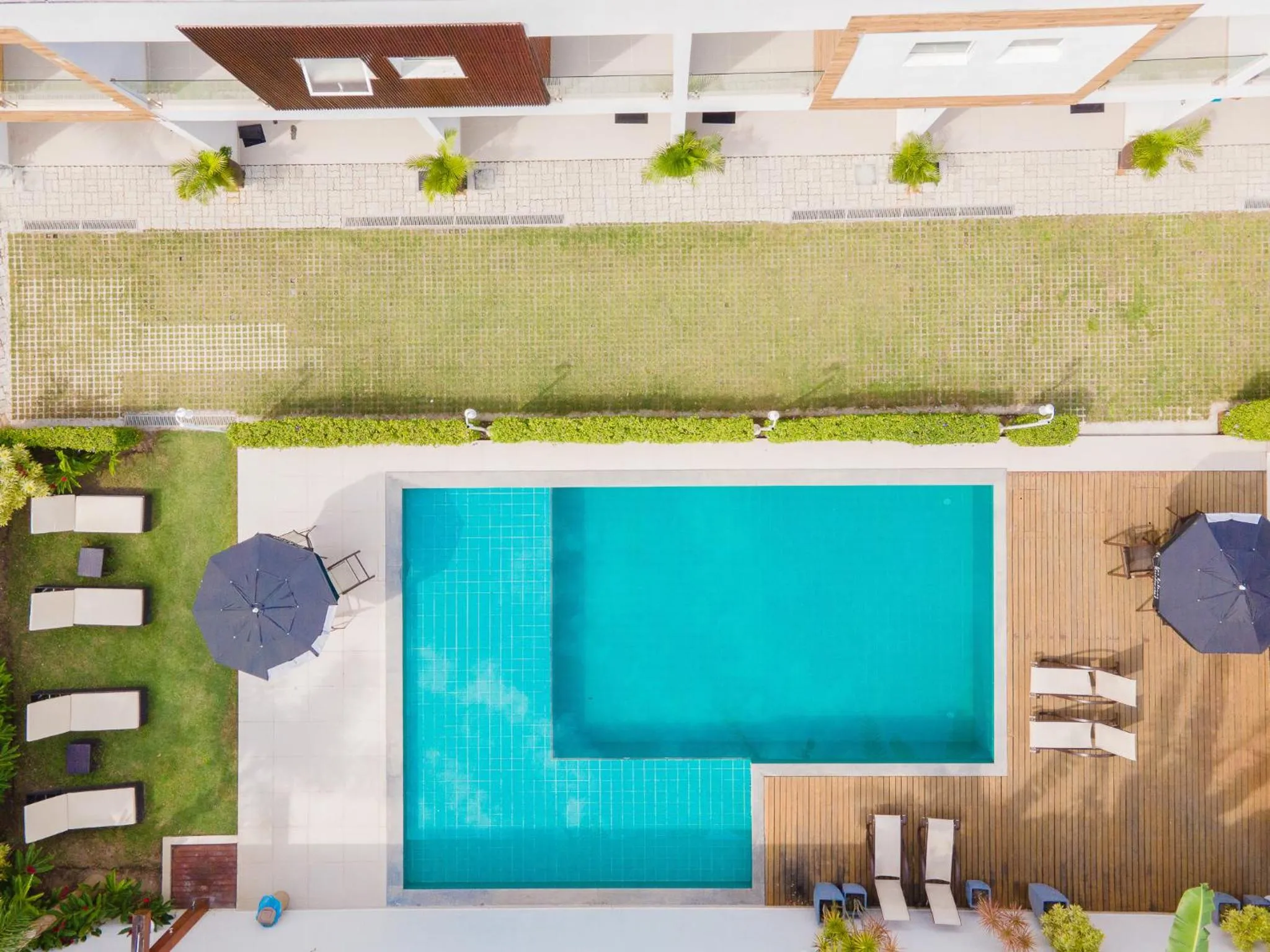 Pool view in Residencial Las Salinas