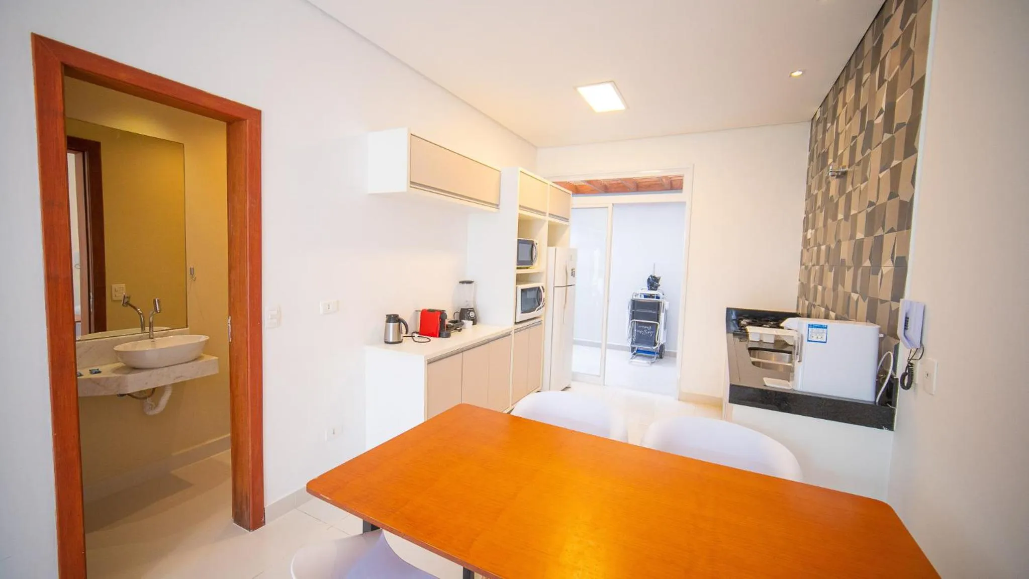 Kitchen or kitchenette in Residencial Las Salinas