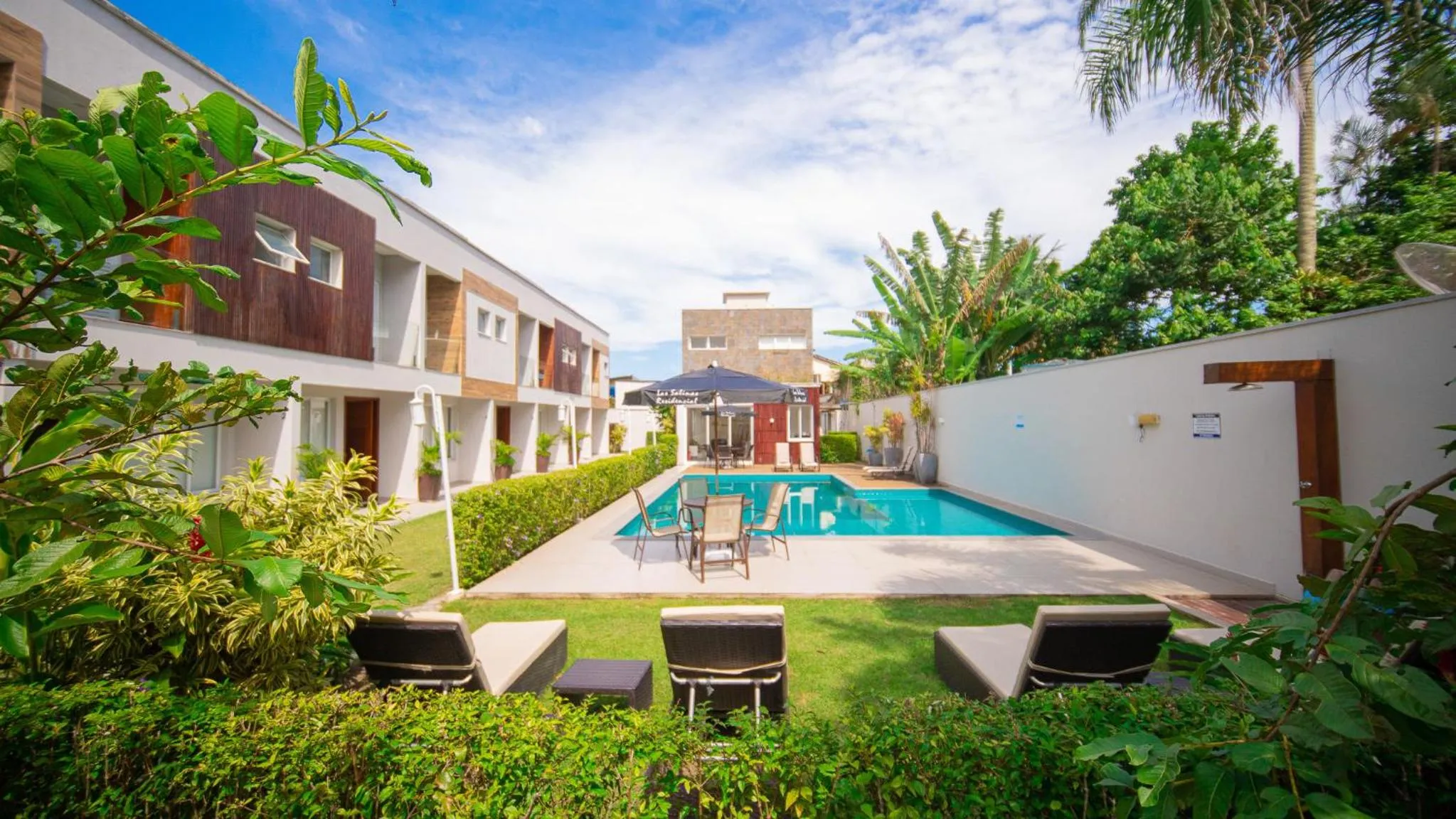Pool view in Residencial Las Salinas