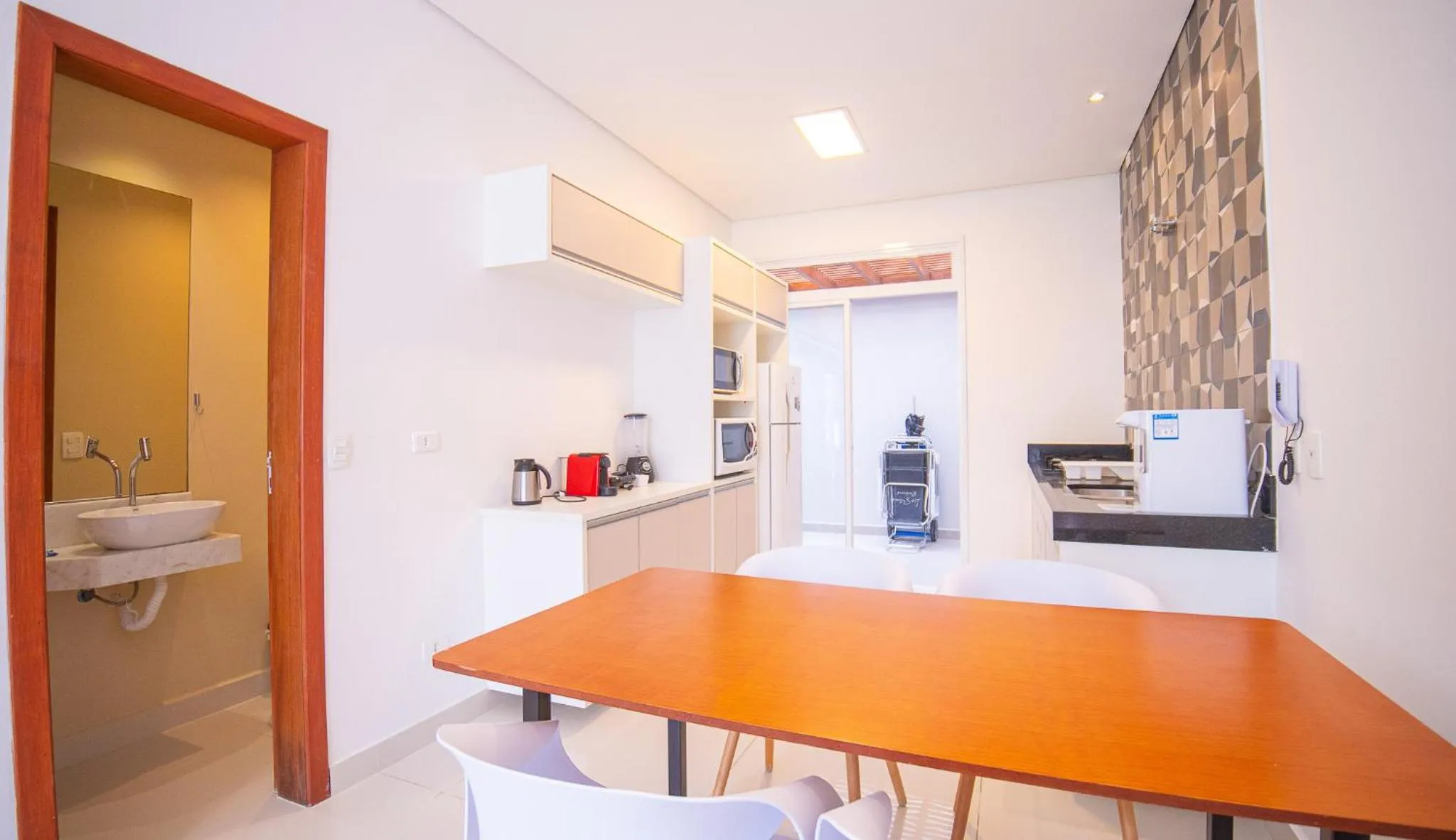 Kitchen or kitchenette in Residencial Las Salinas