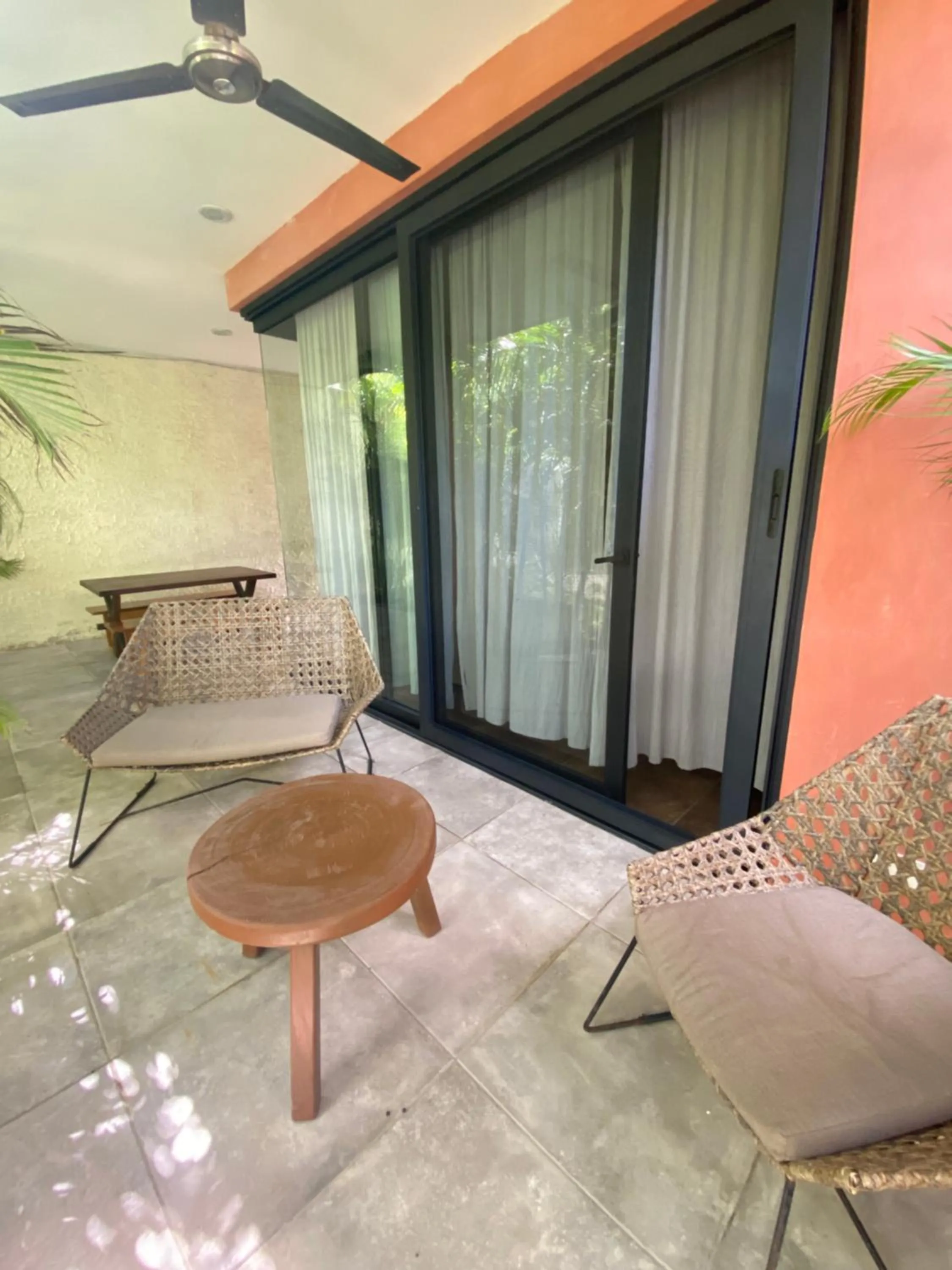 Patio in Panacea Condo Tulum