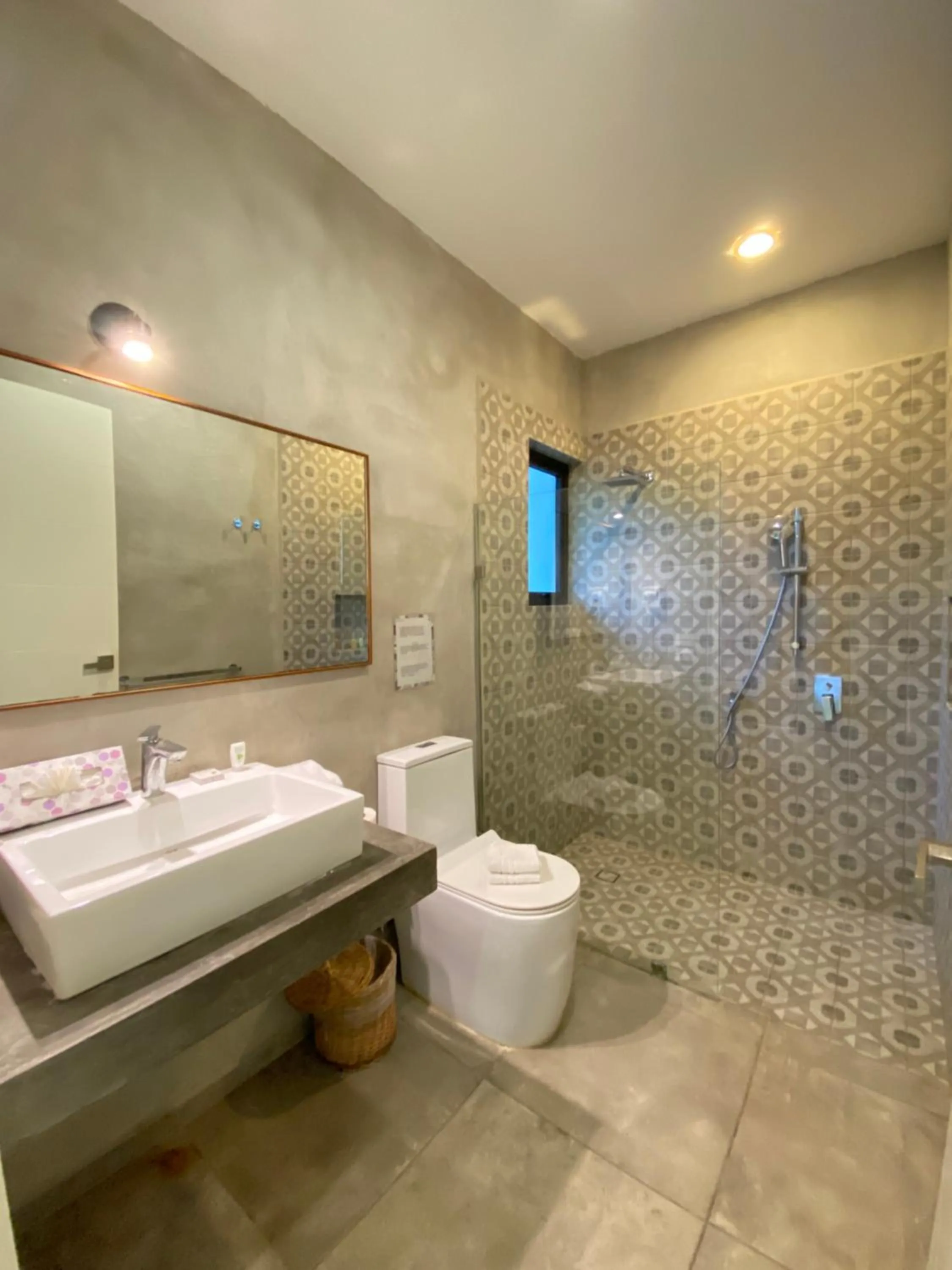 Shower in Panacea Condo Tulum