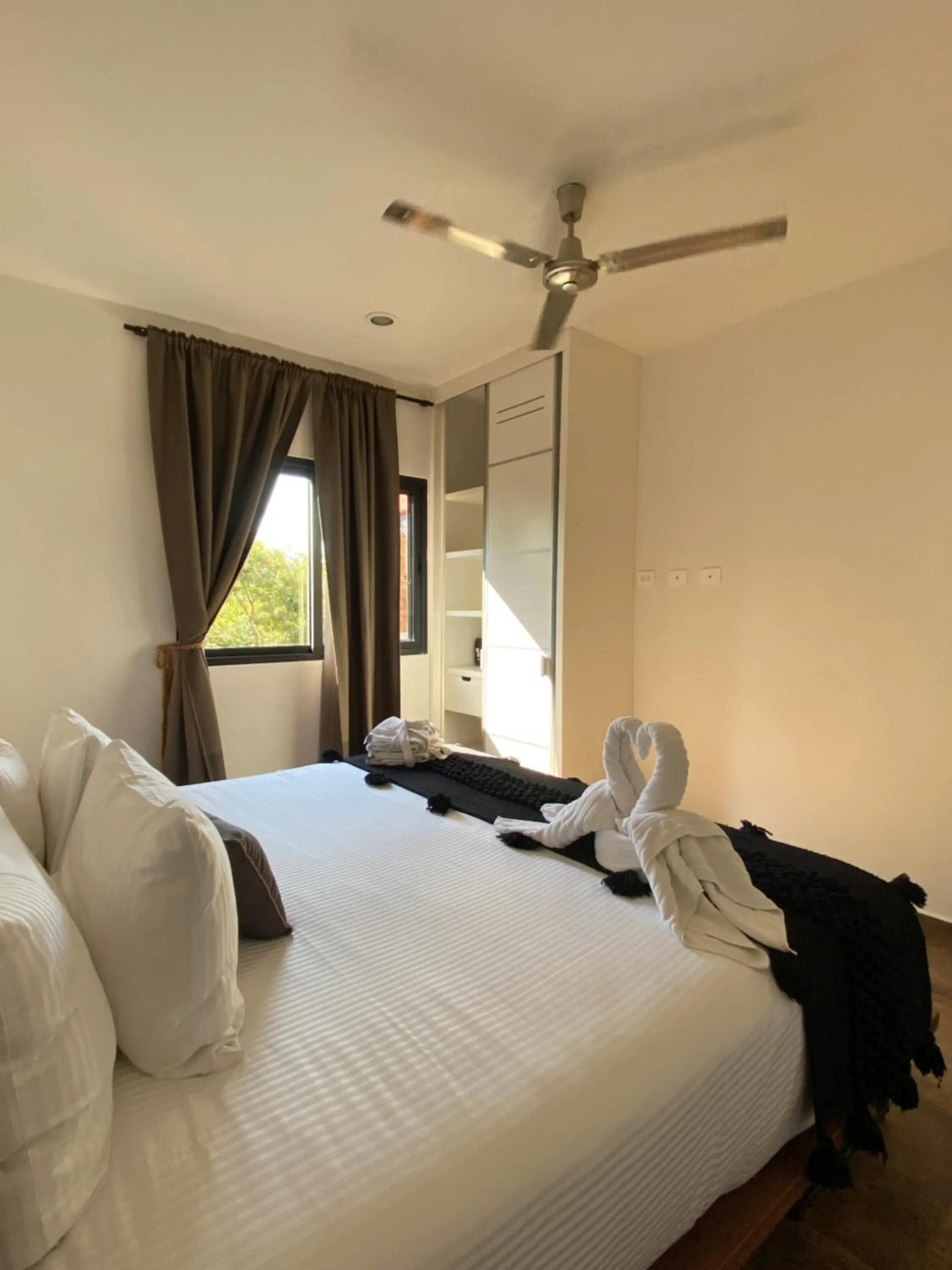 Bedroom, Bed in Panacea Condo Tulum