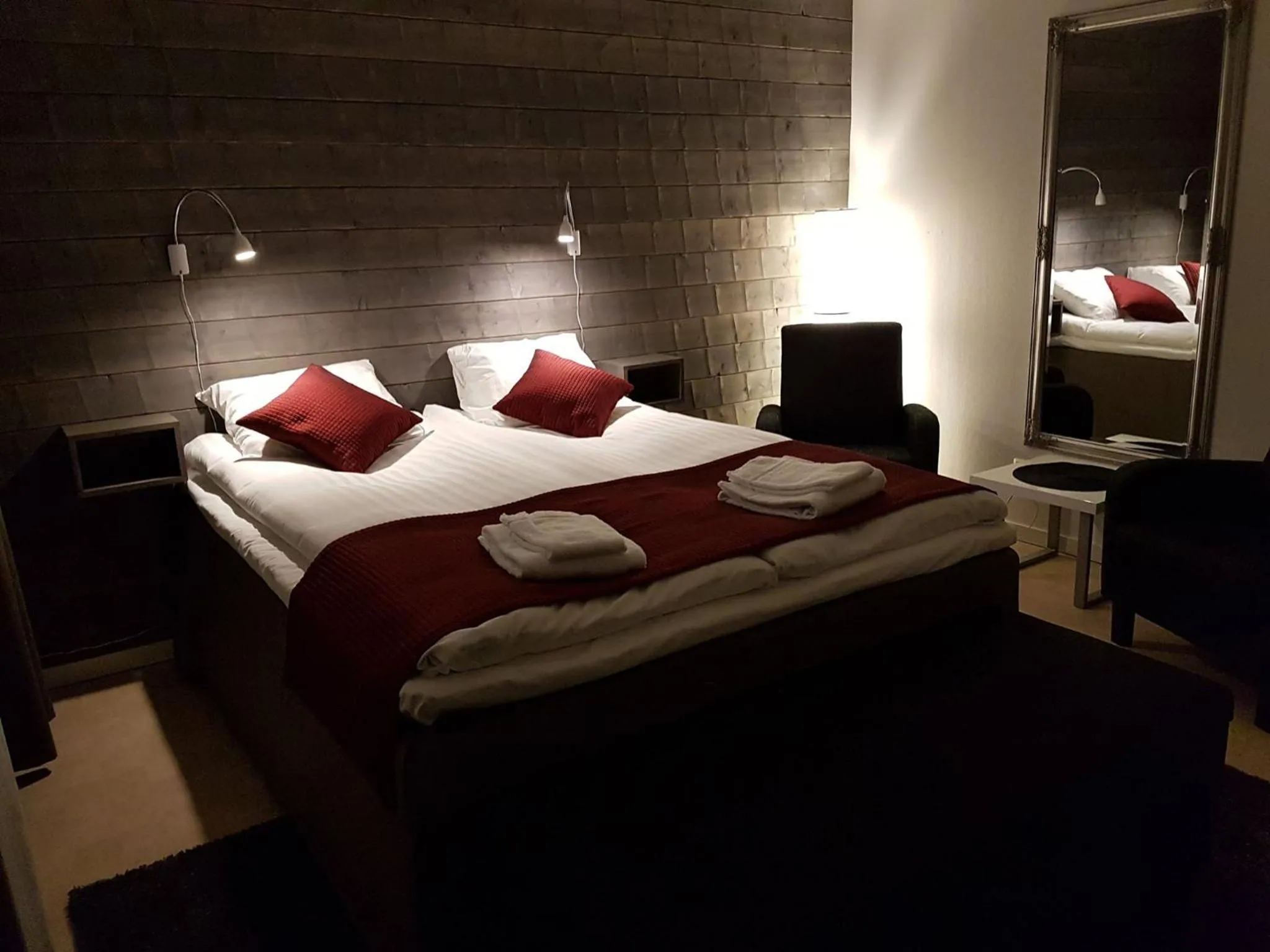 Bed in Hotell Hammarstrand