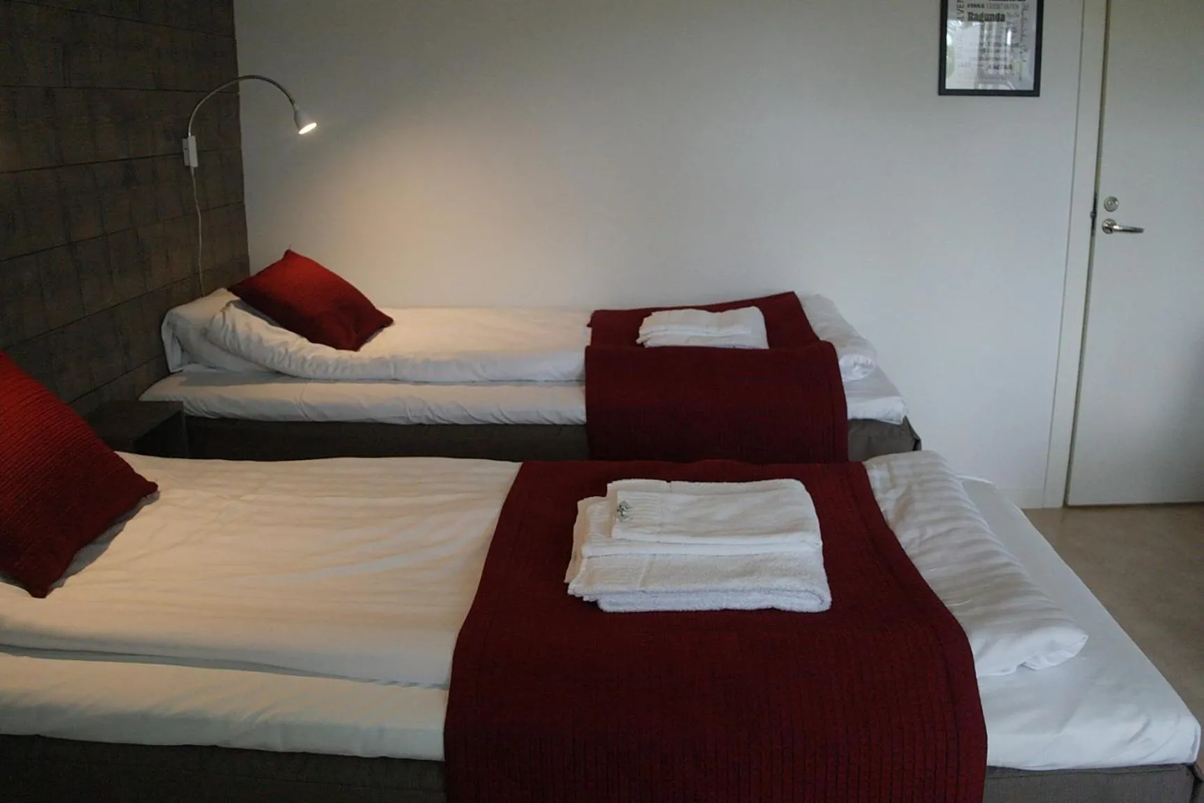 Bed in Hotell Hammarstrand