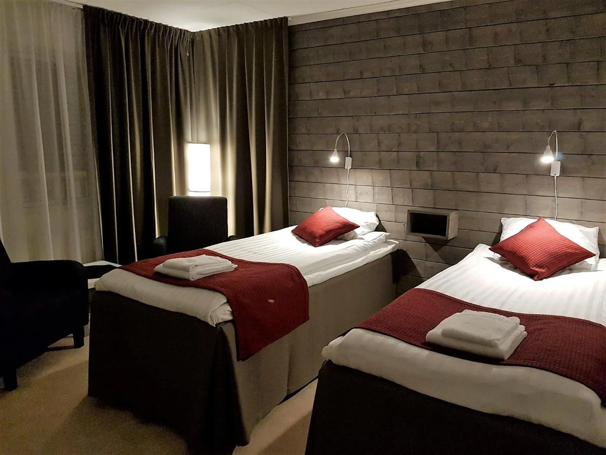 Bed in Hotell Hammarstrand