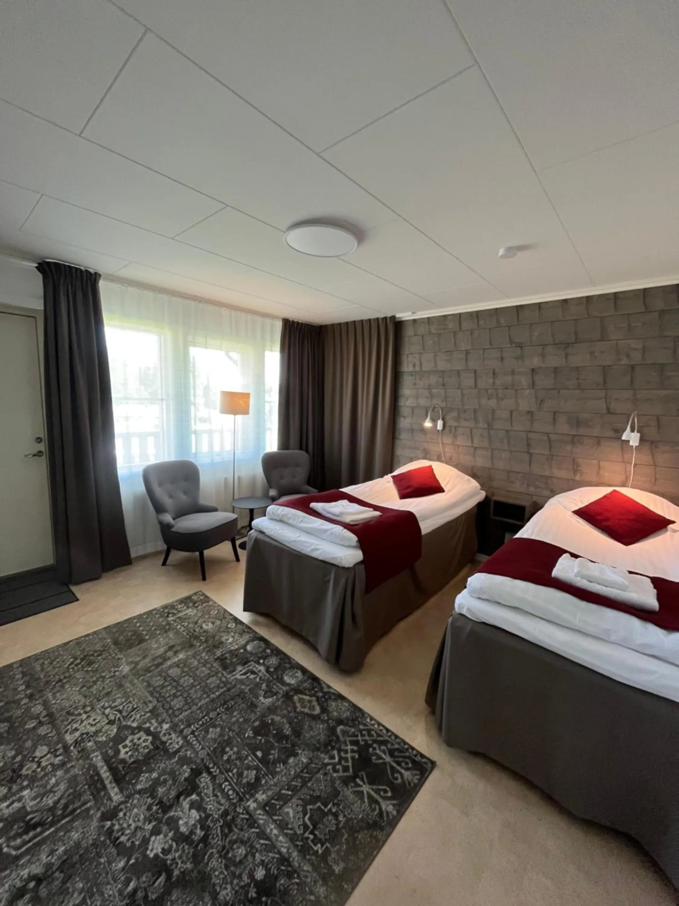 Bed in Hotell Hammarstrand