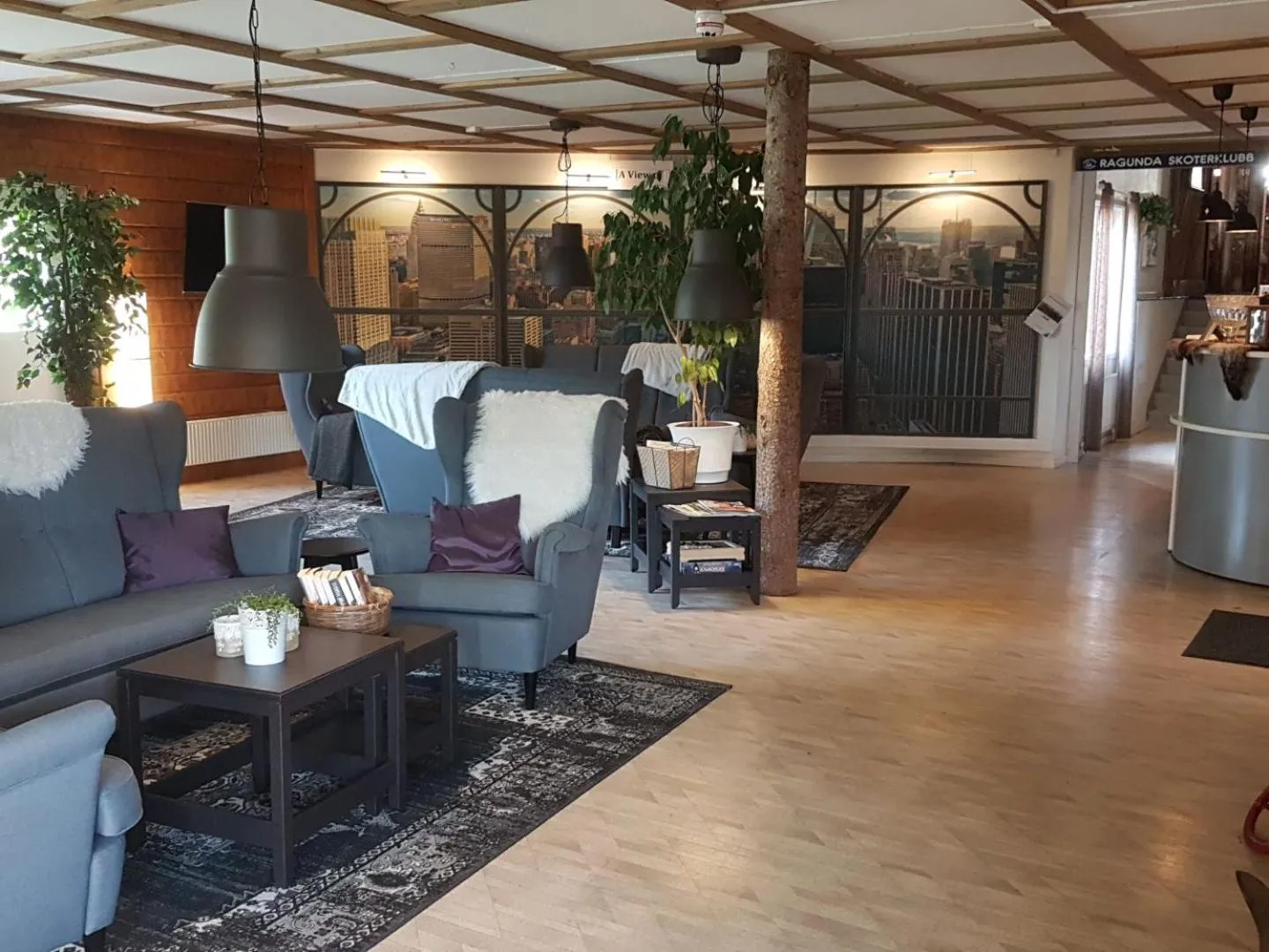 Seating area in Hotell Hammarstrand