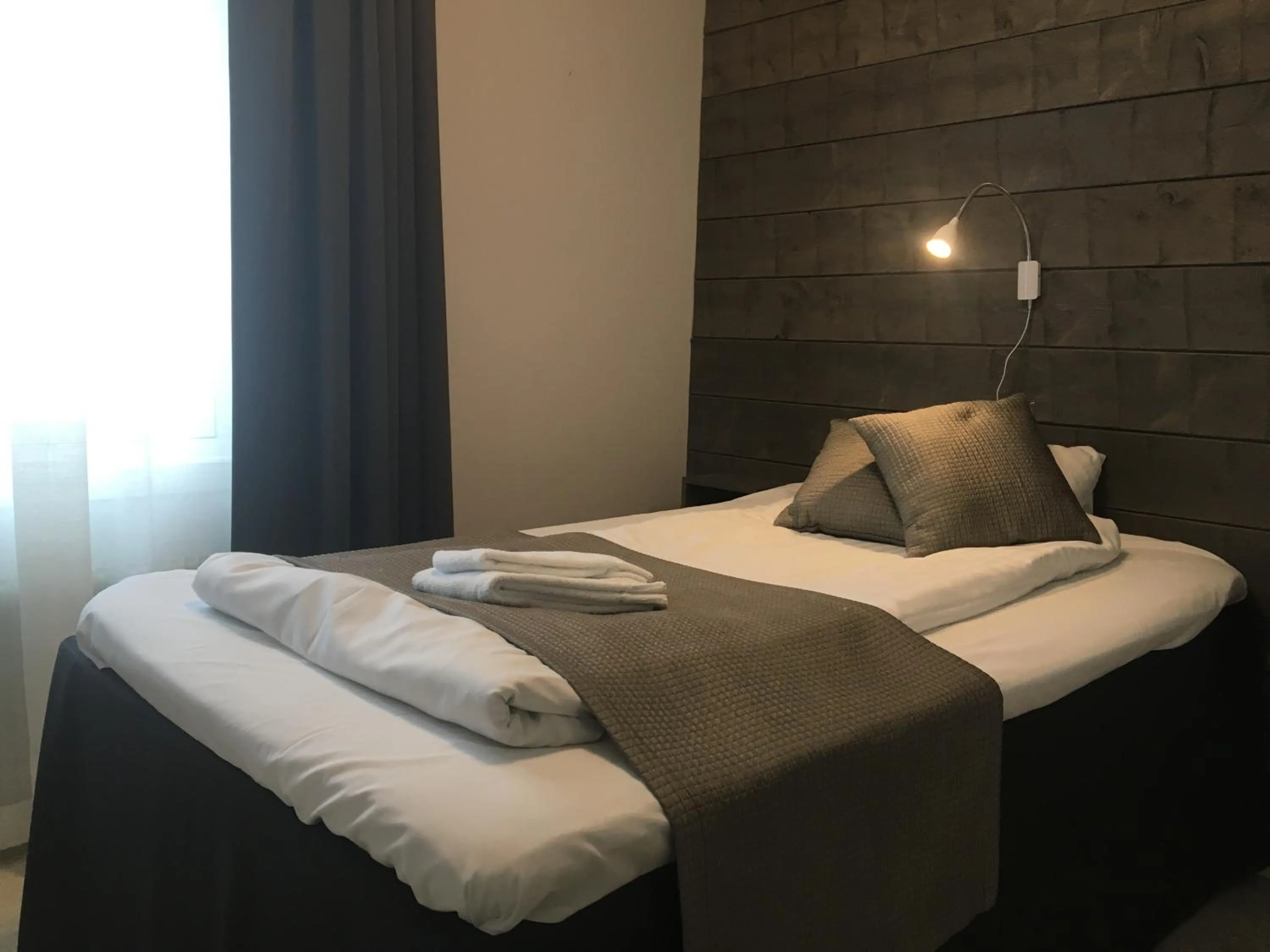 Bed in Hotell Hammarstrand