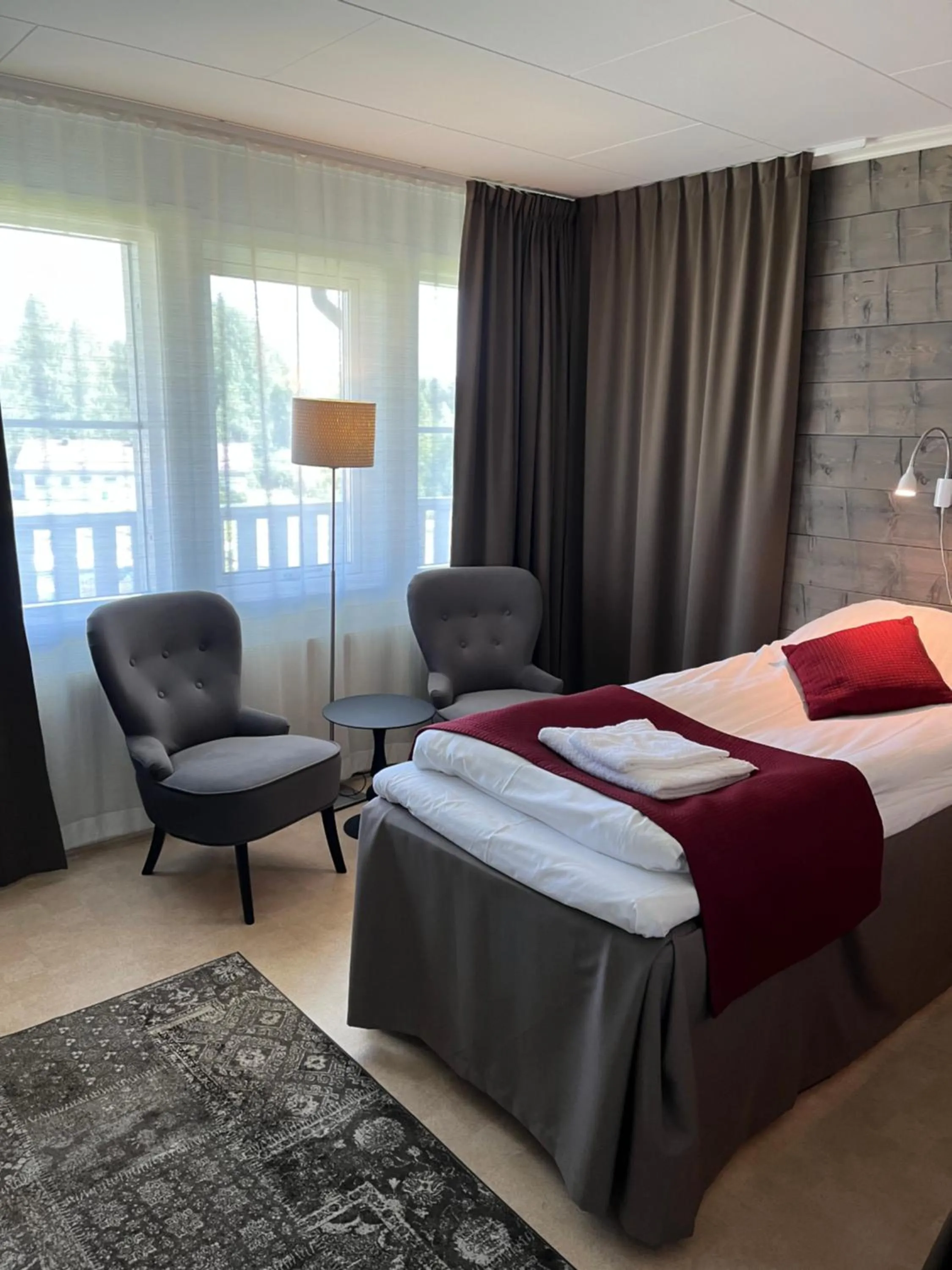 Property building, Bed in Hotell Hammarstrand