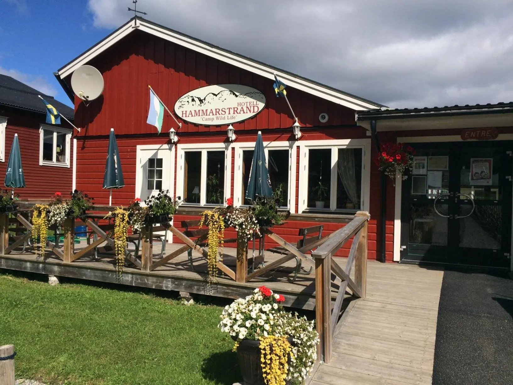 Facade/entrance in Hotell Hammarstrand