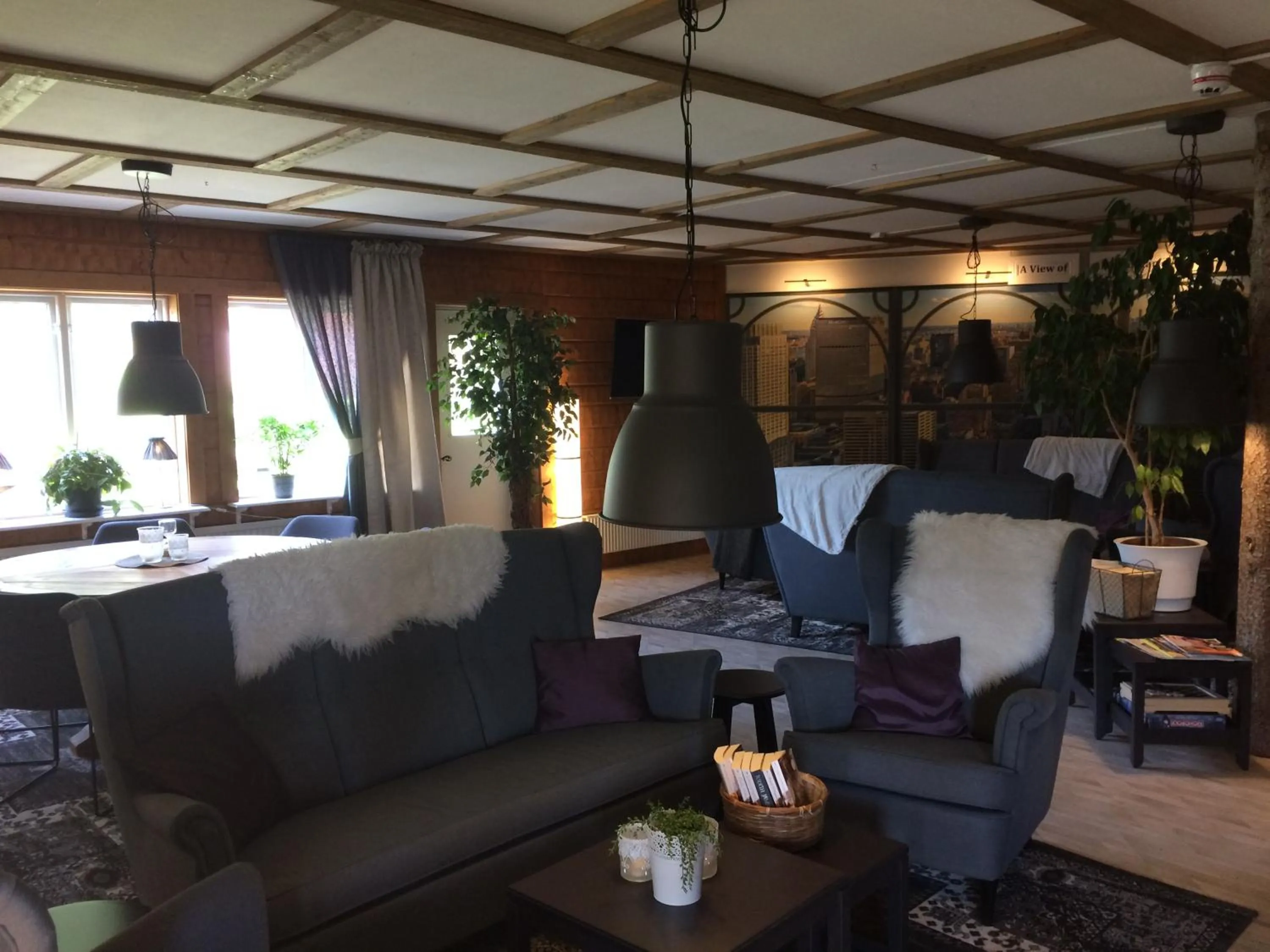 Seating area in Hotell Hammarstrand