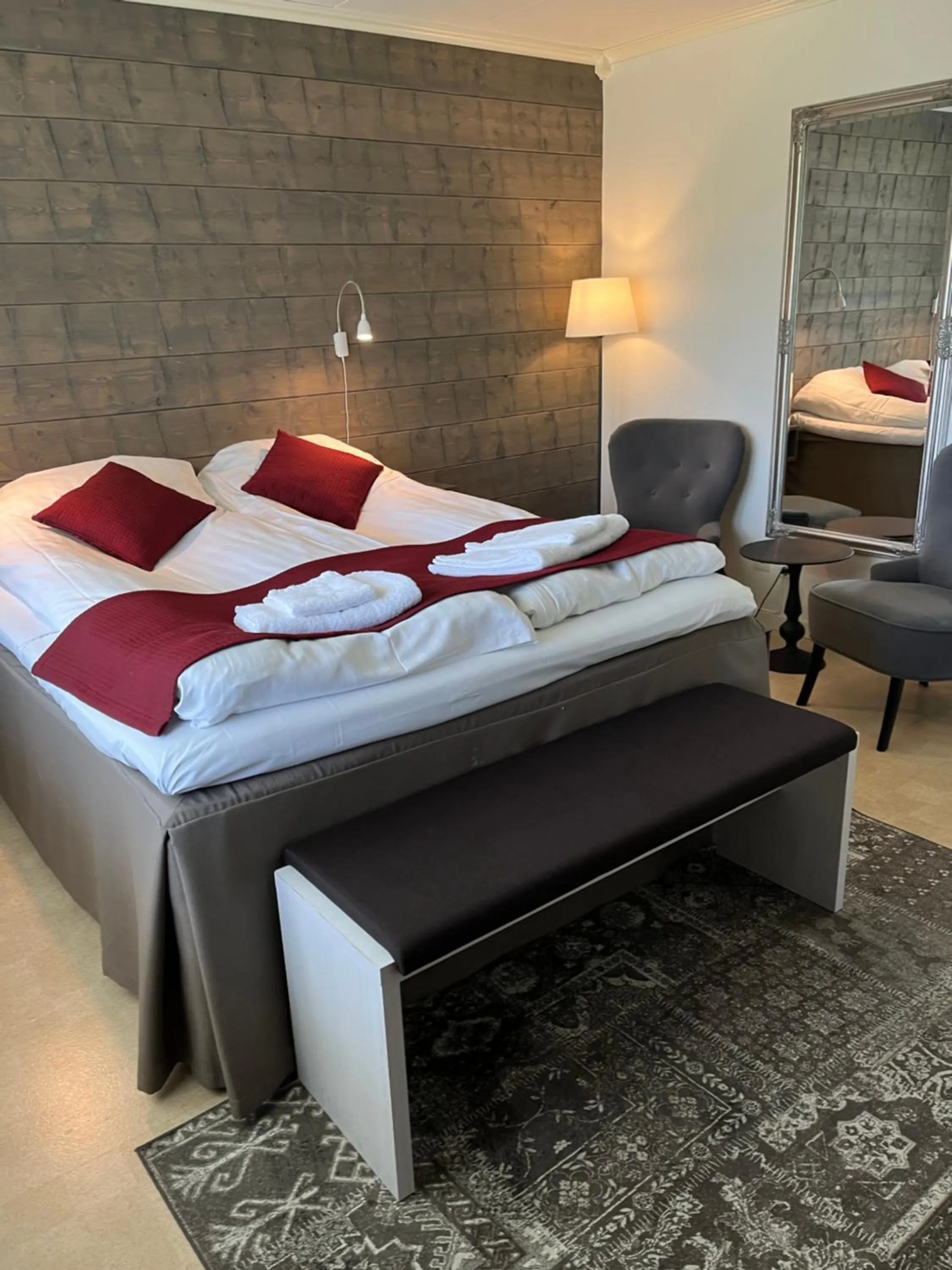 Property building, Bed in Hotell Hammarstrand