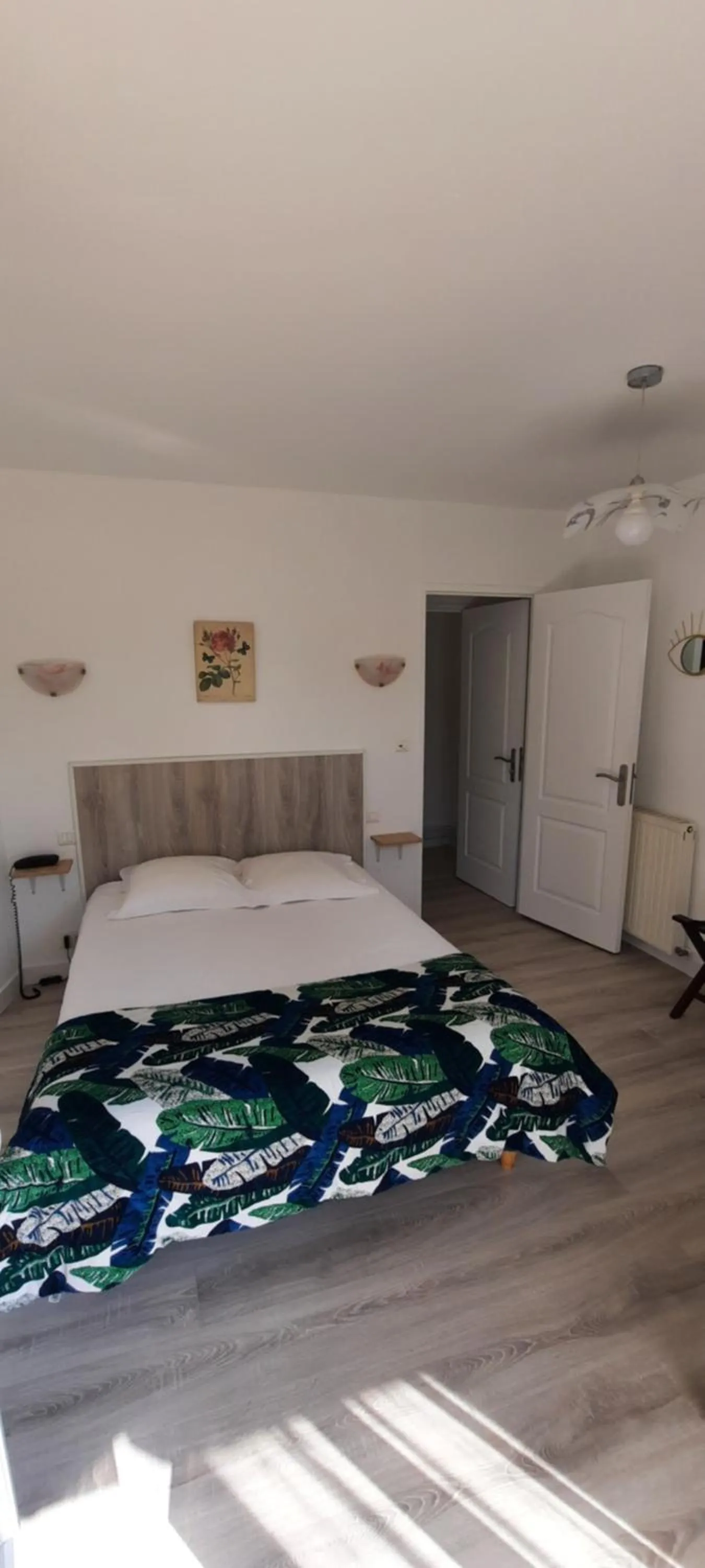 Bed in Auberge du Gros Tilleul