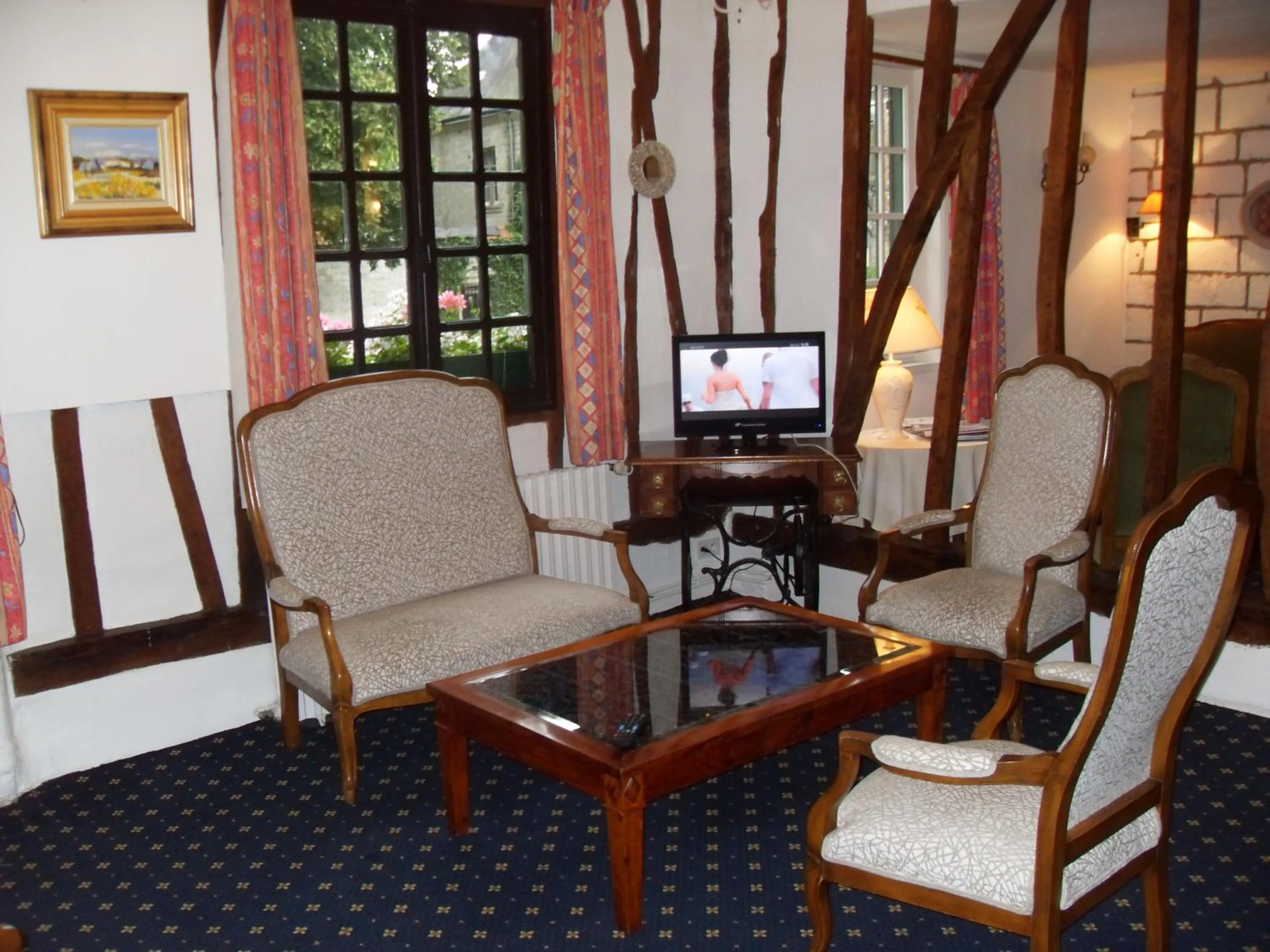 TV and multimedia in Auberge du Gros Tilleul