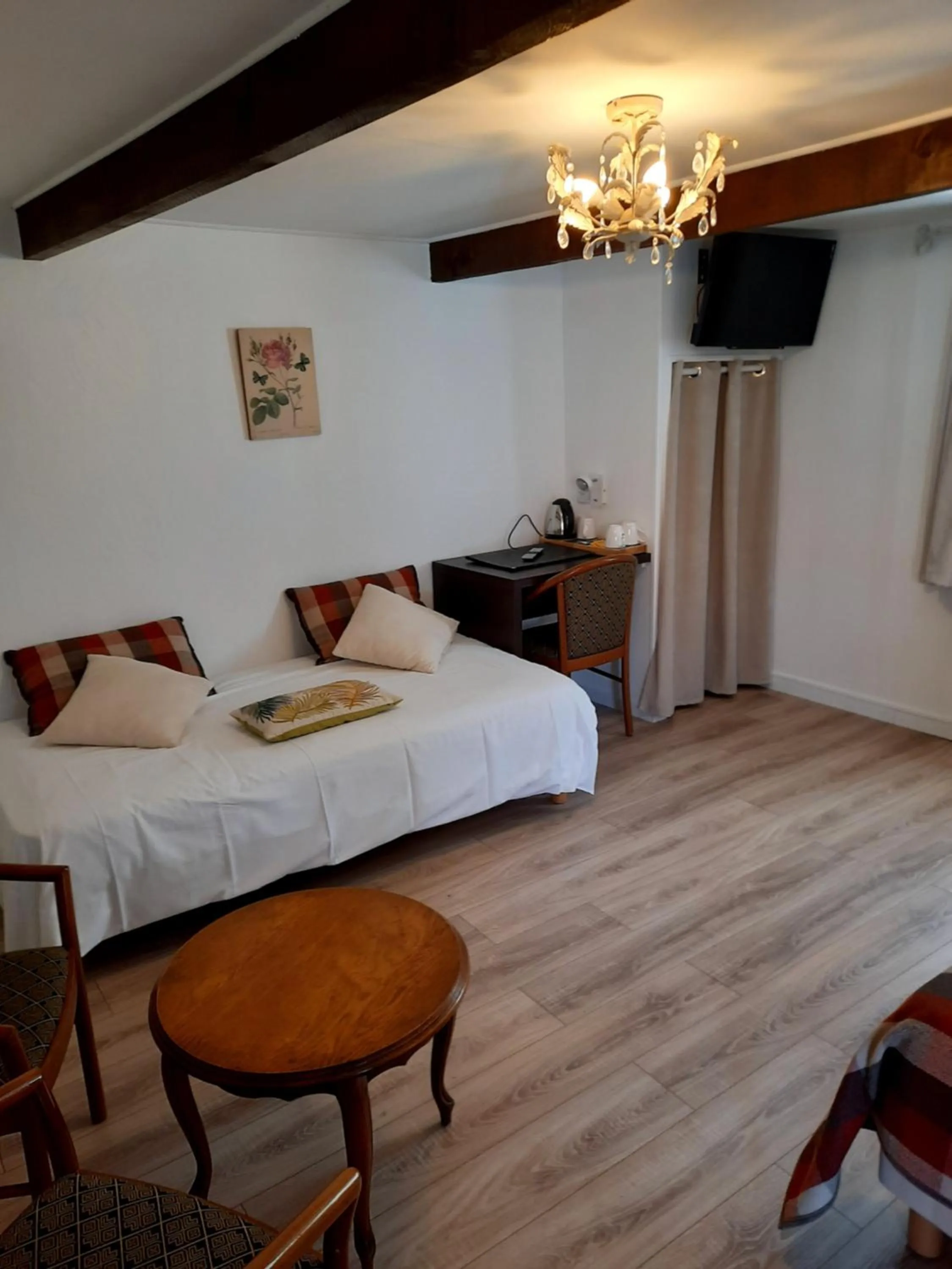 Bed in Auberge du Gros Tilleul