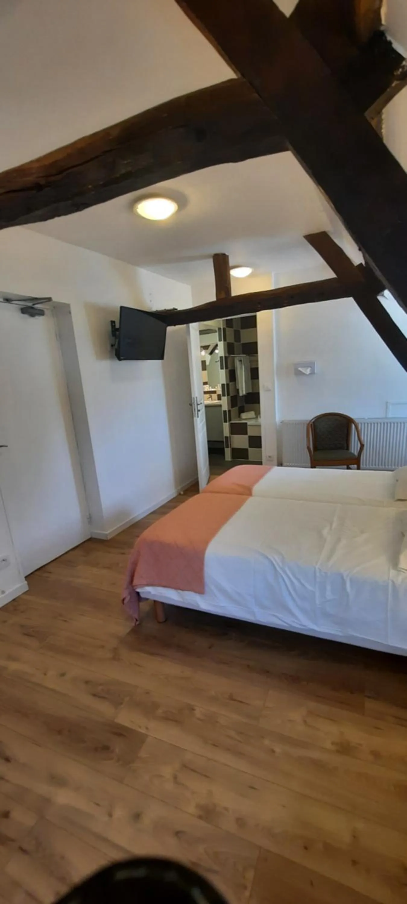 Bed in Auberge du Gros Tilleul