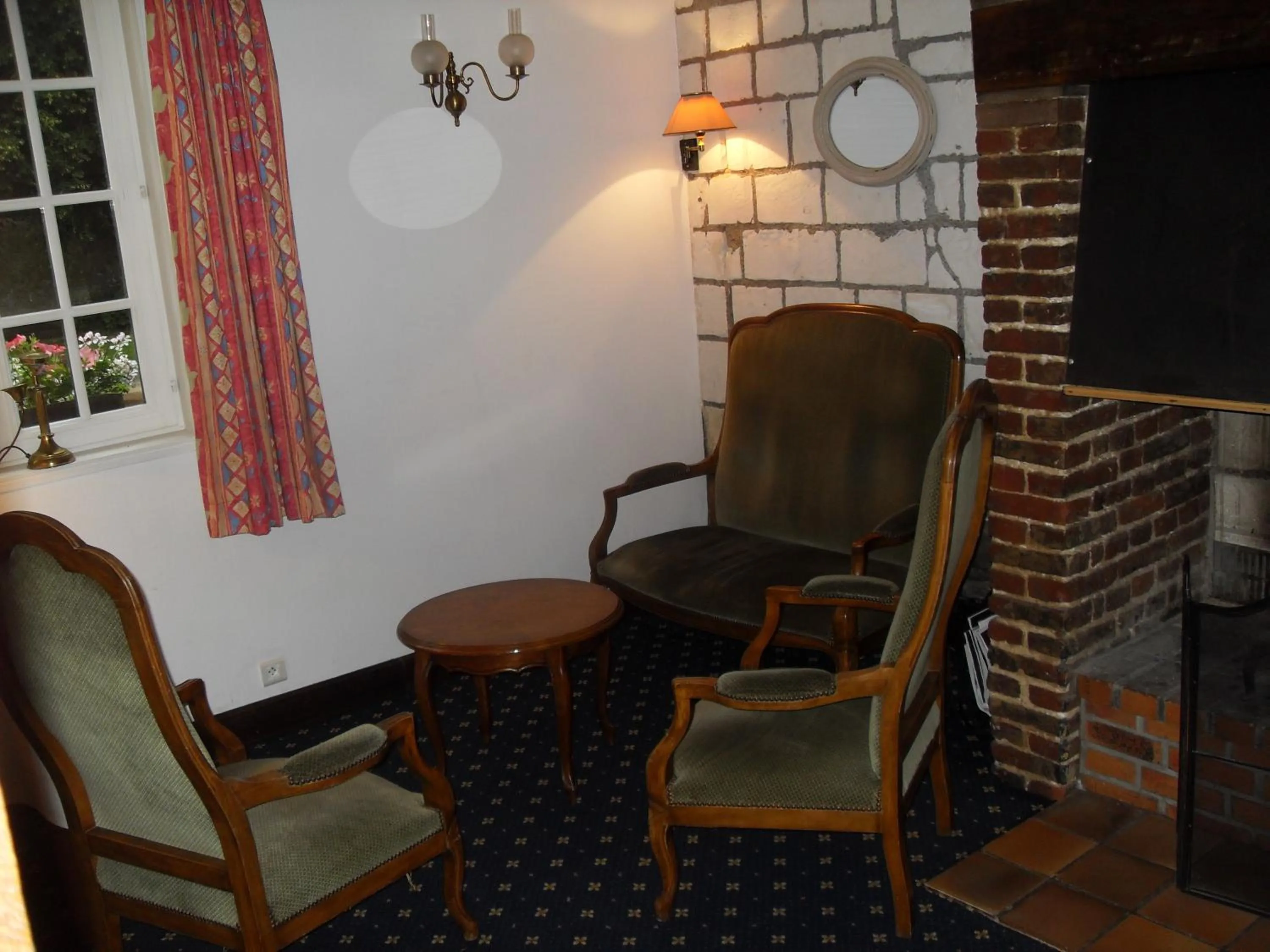 Decorative detail in Auberge du Gros Tilleul