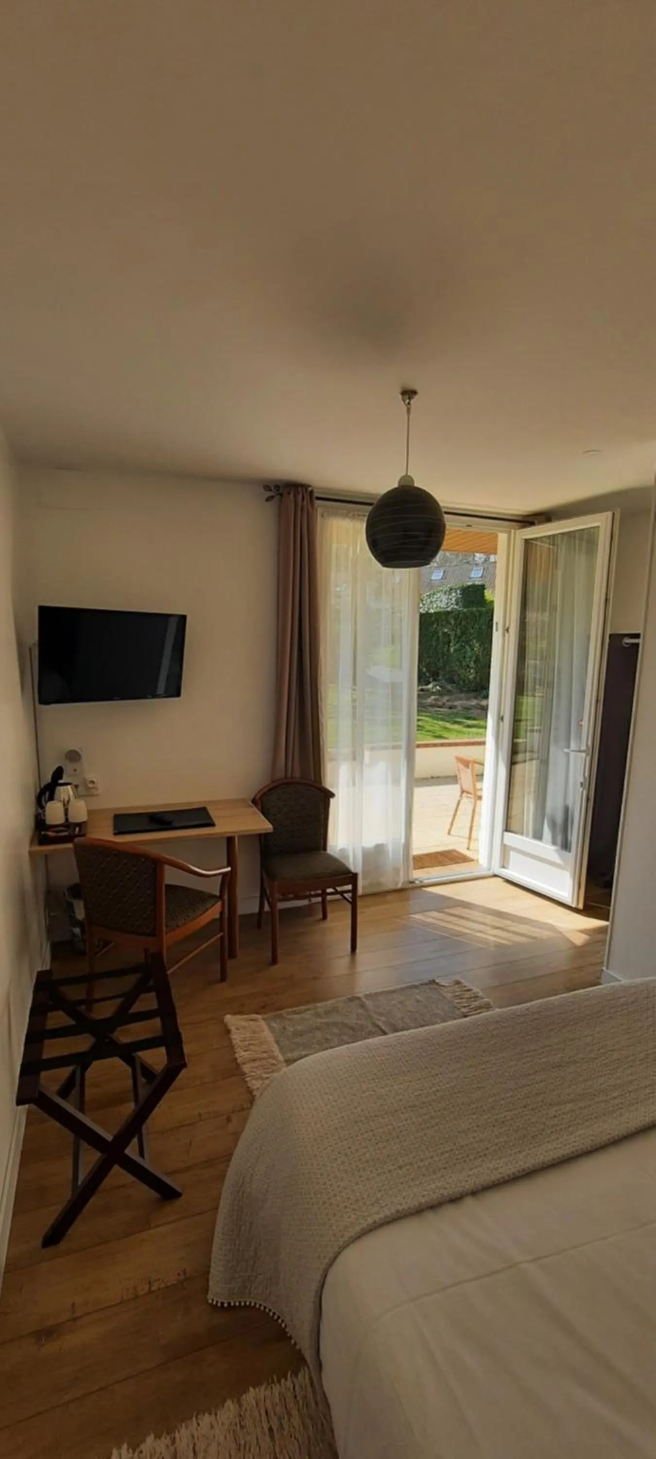 Bed in Auberge du Gros Tilleul