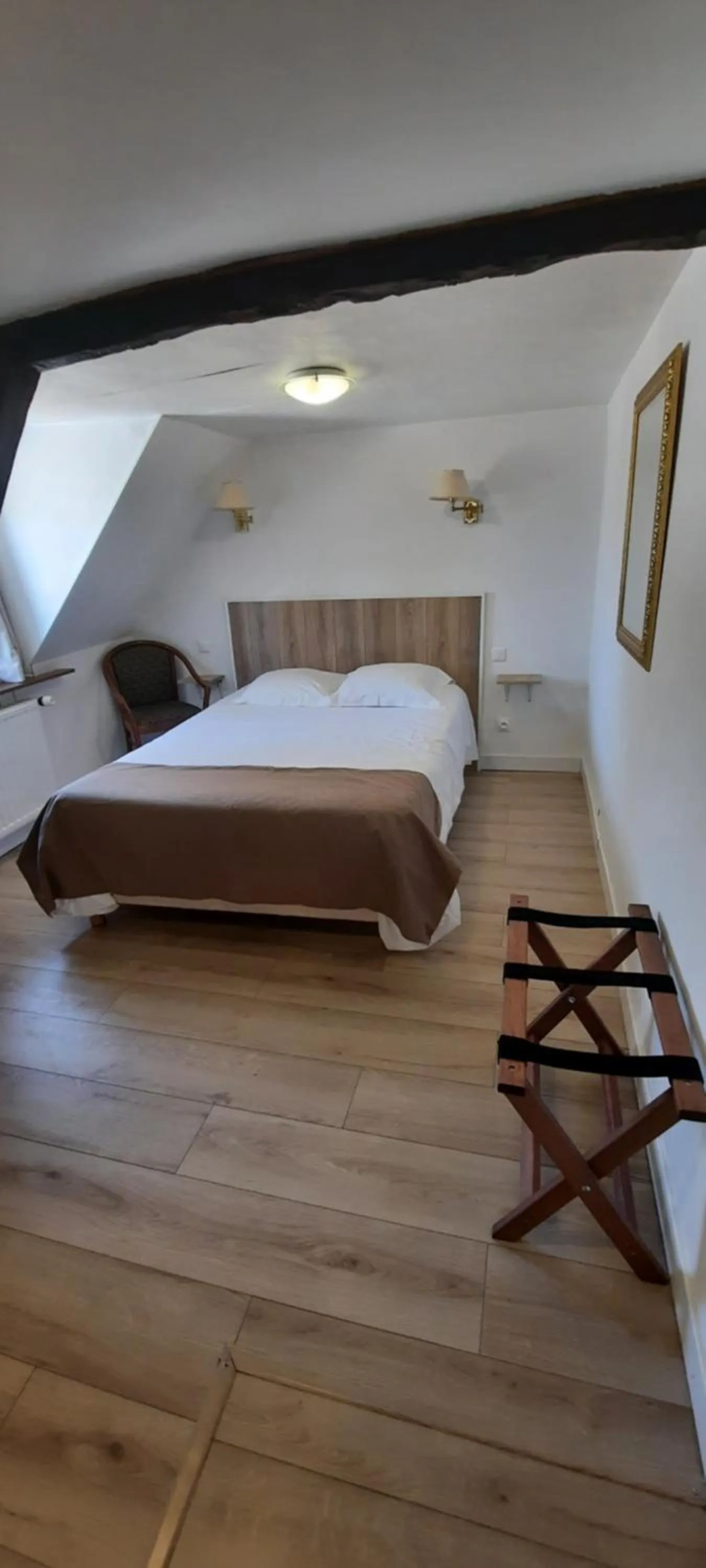 Bed in Auberge du Gros Tilleul
