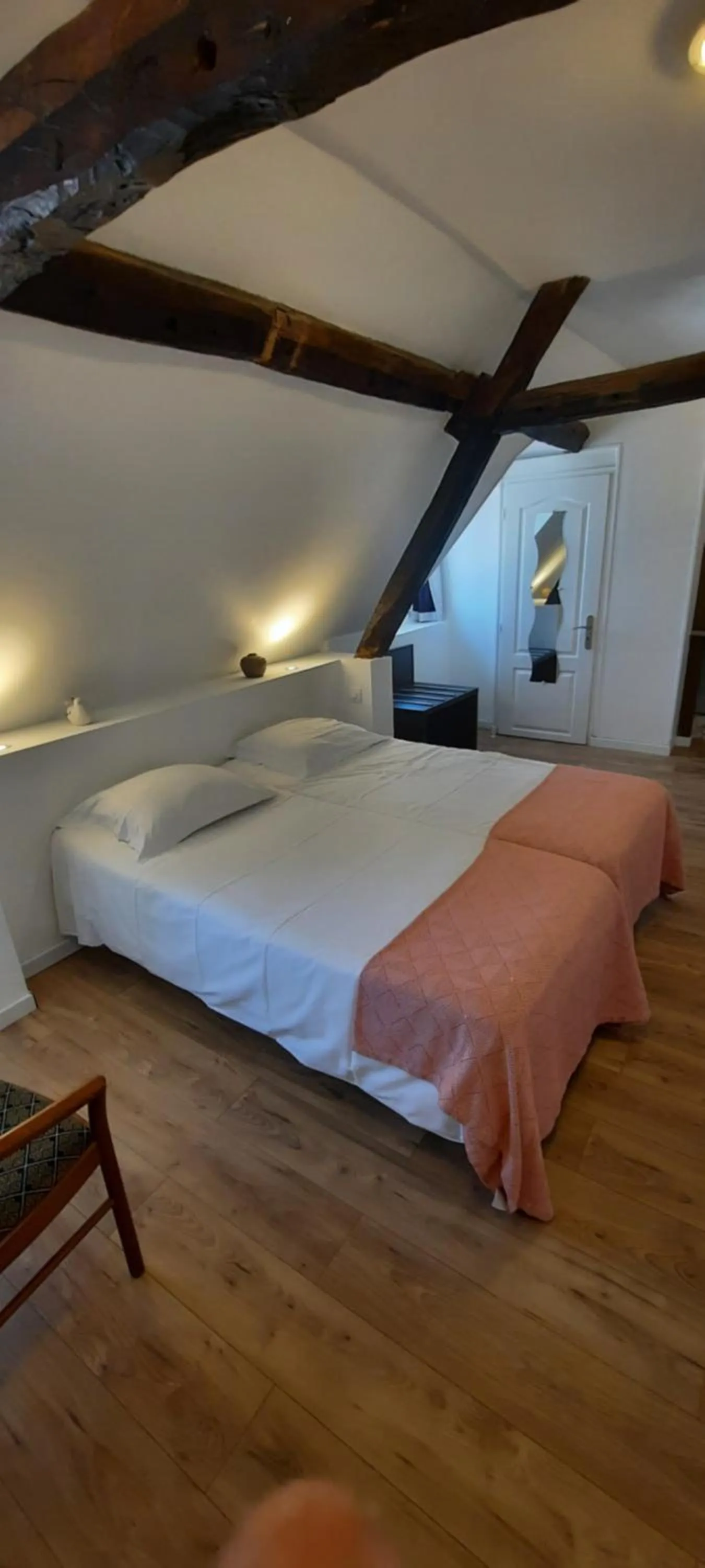 Bed in Auberge du Gros Tilleul
