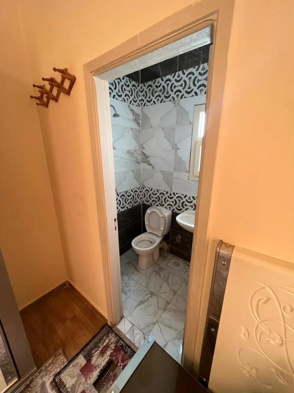 Shower in Almanara Hotel Marsa Matrouh