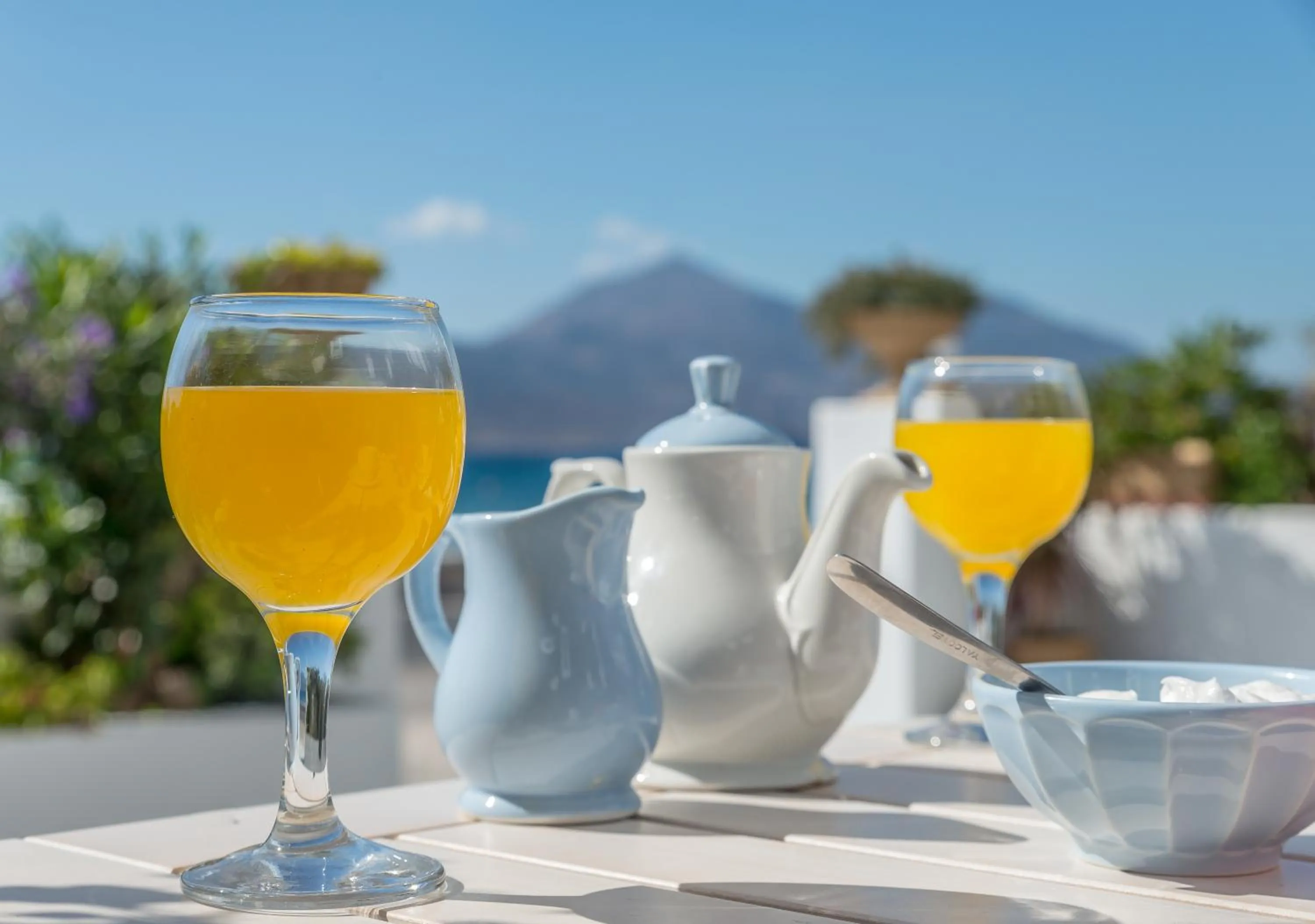 Breakfast in Villa Zampeta