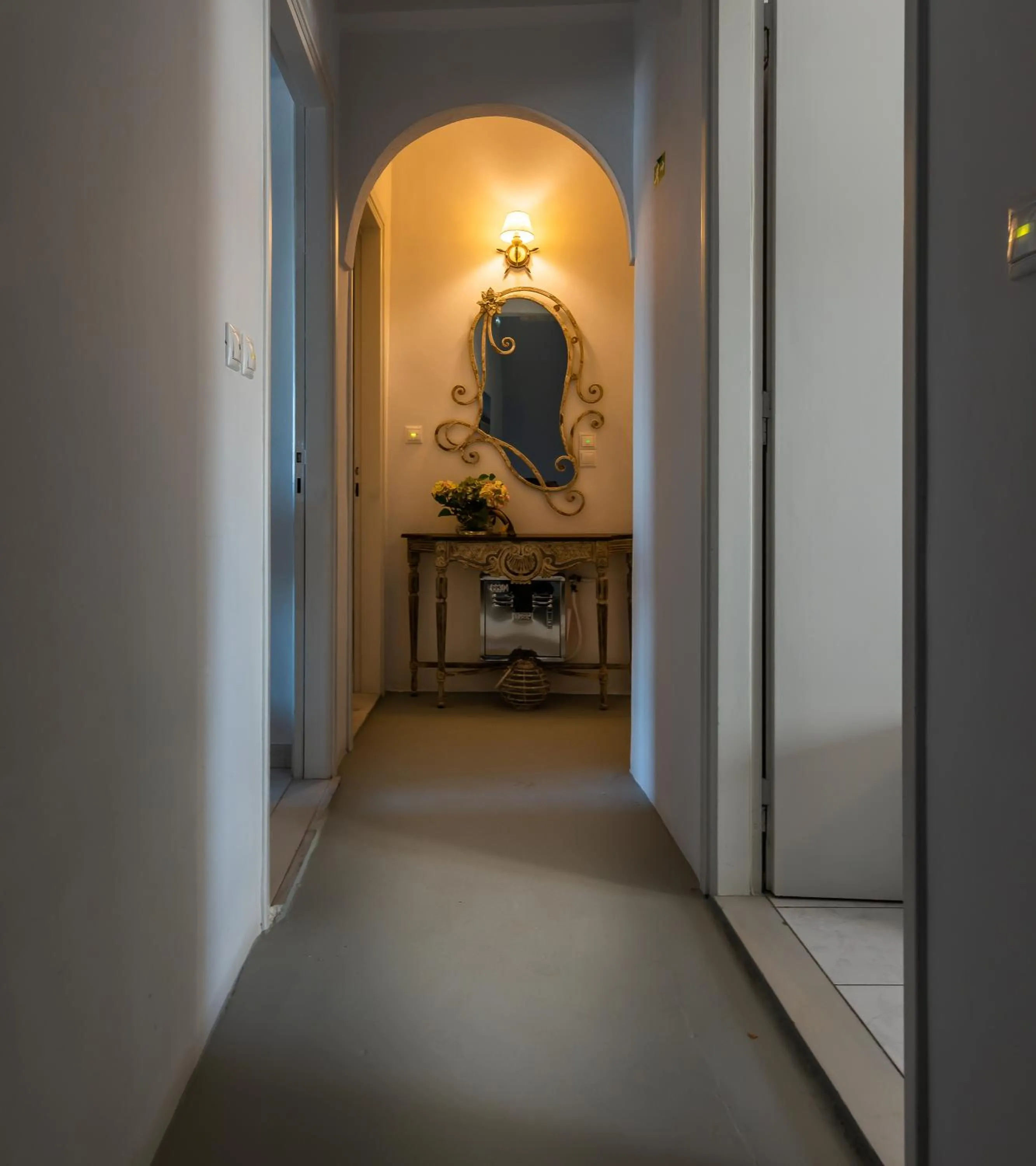 Bed in Villa Zampeta