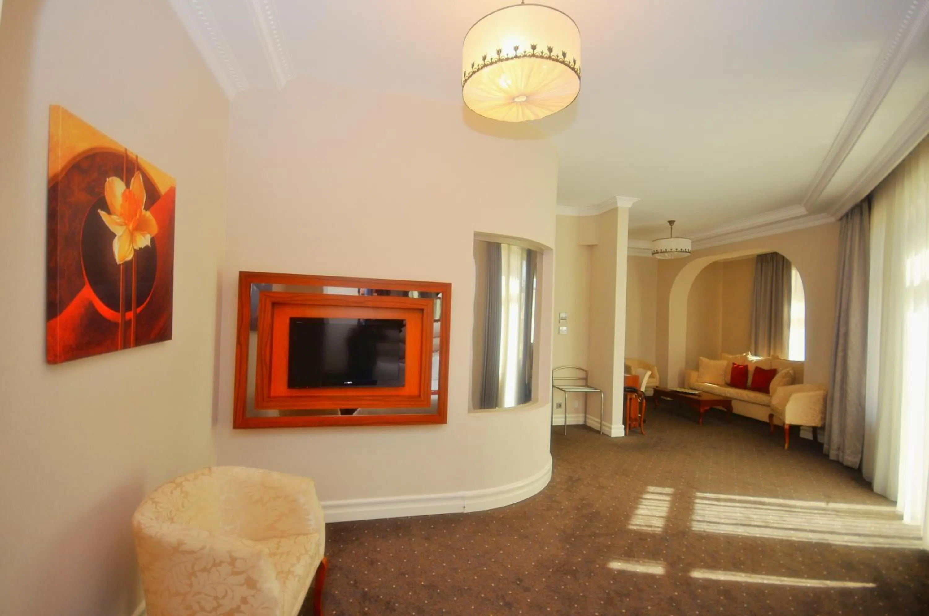 Seating area in Batumi World Palace