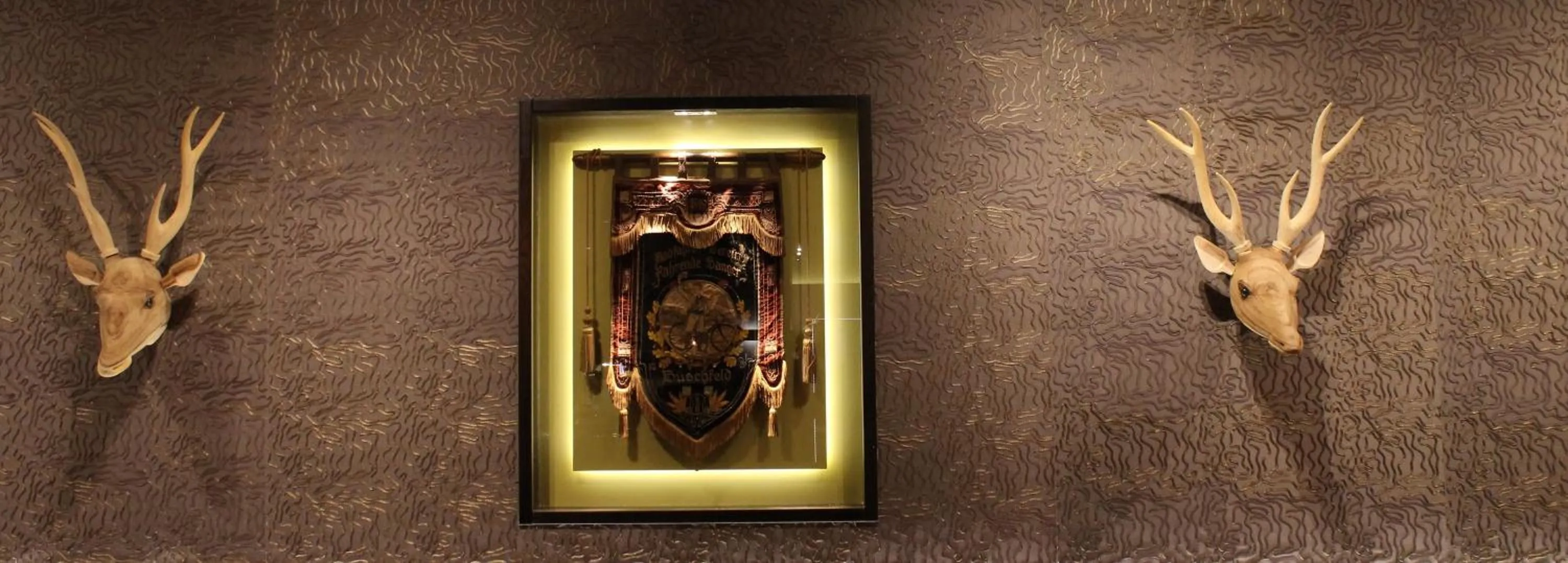 Decorative detail in Hotel Restaurant zum Schlossberg