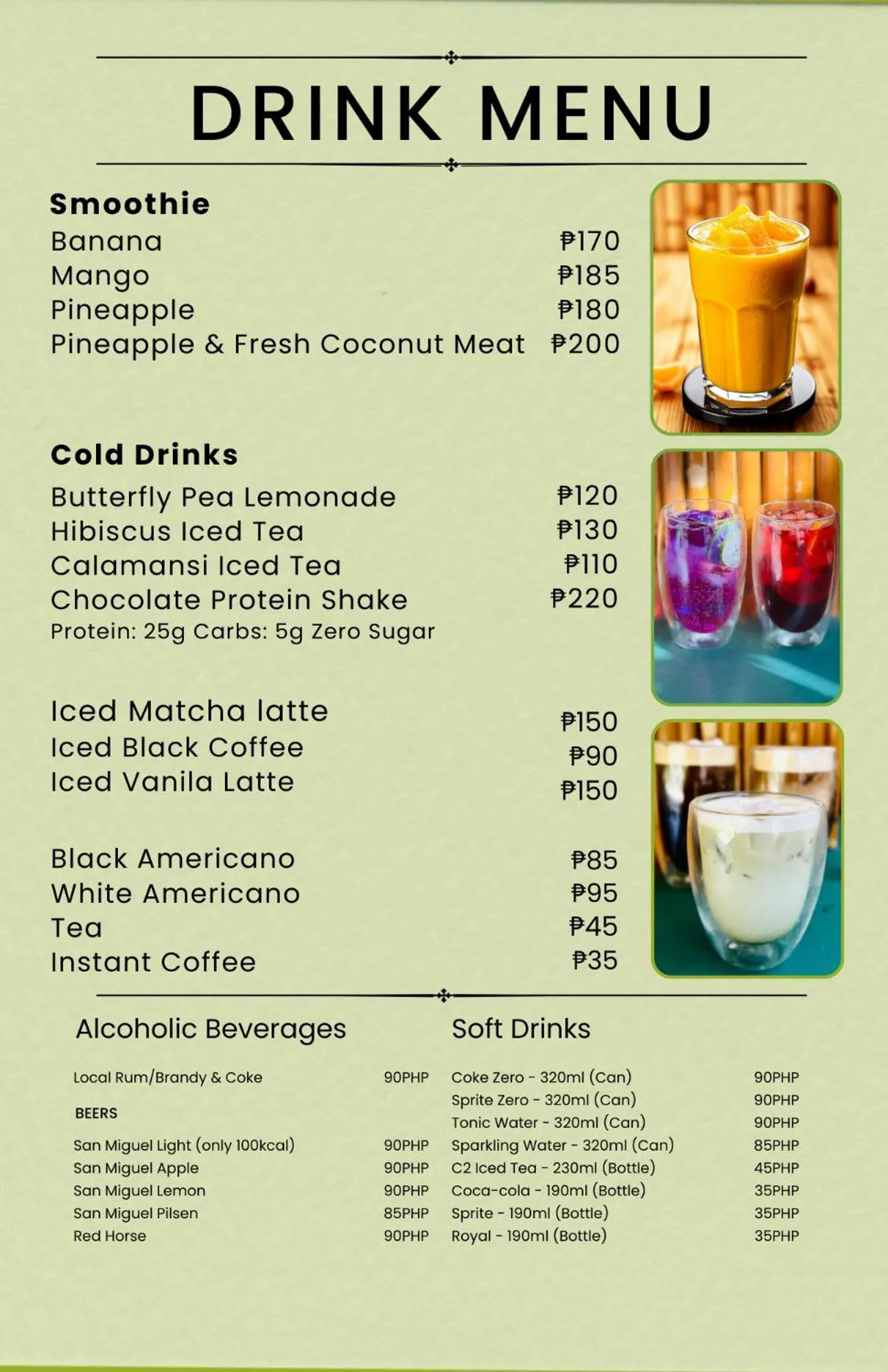 Food and drinks in Nautilus Hostel & Hammocks