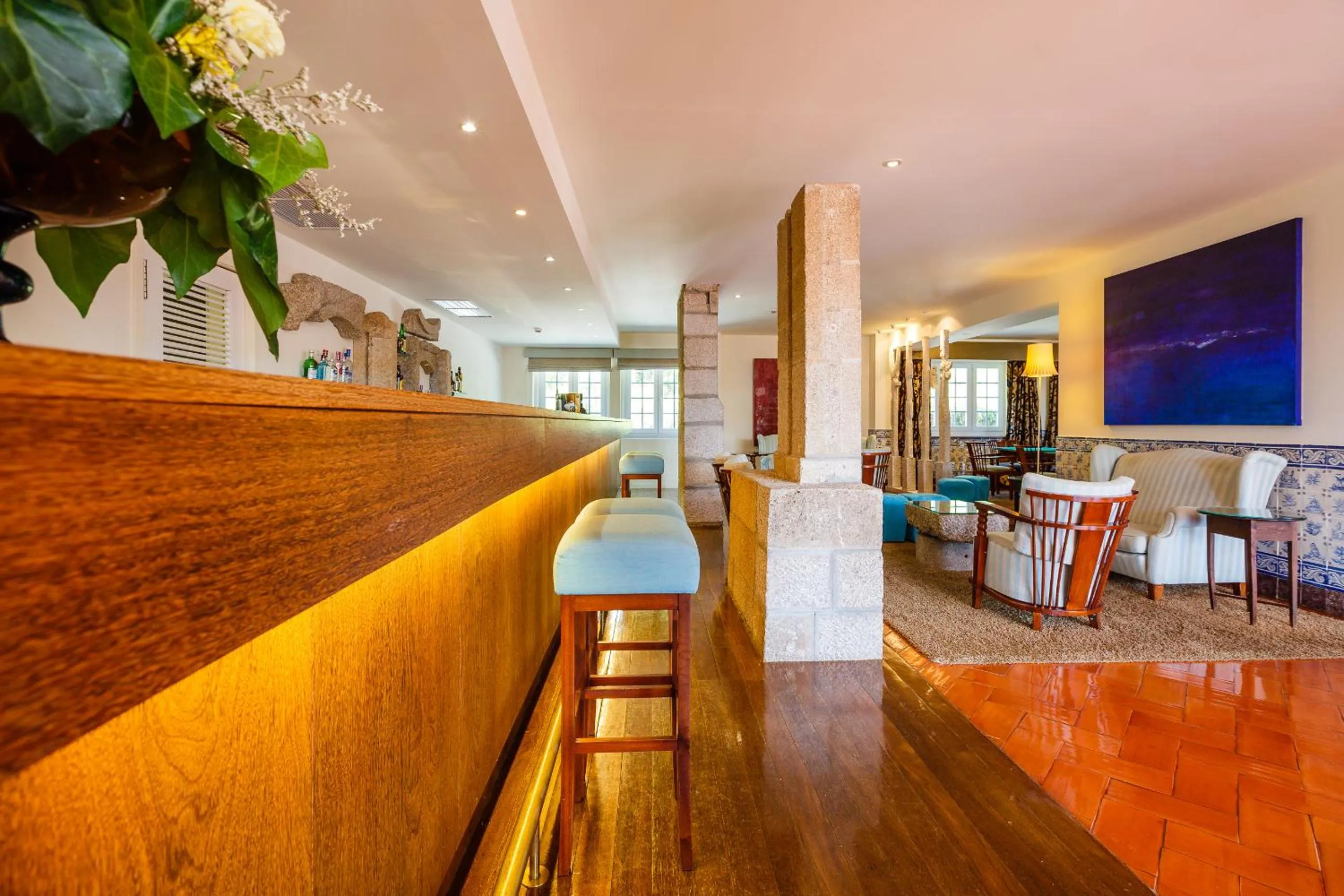Lounge or bar in Hotel Fonte Santa