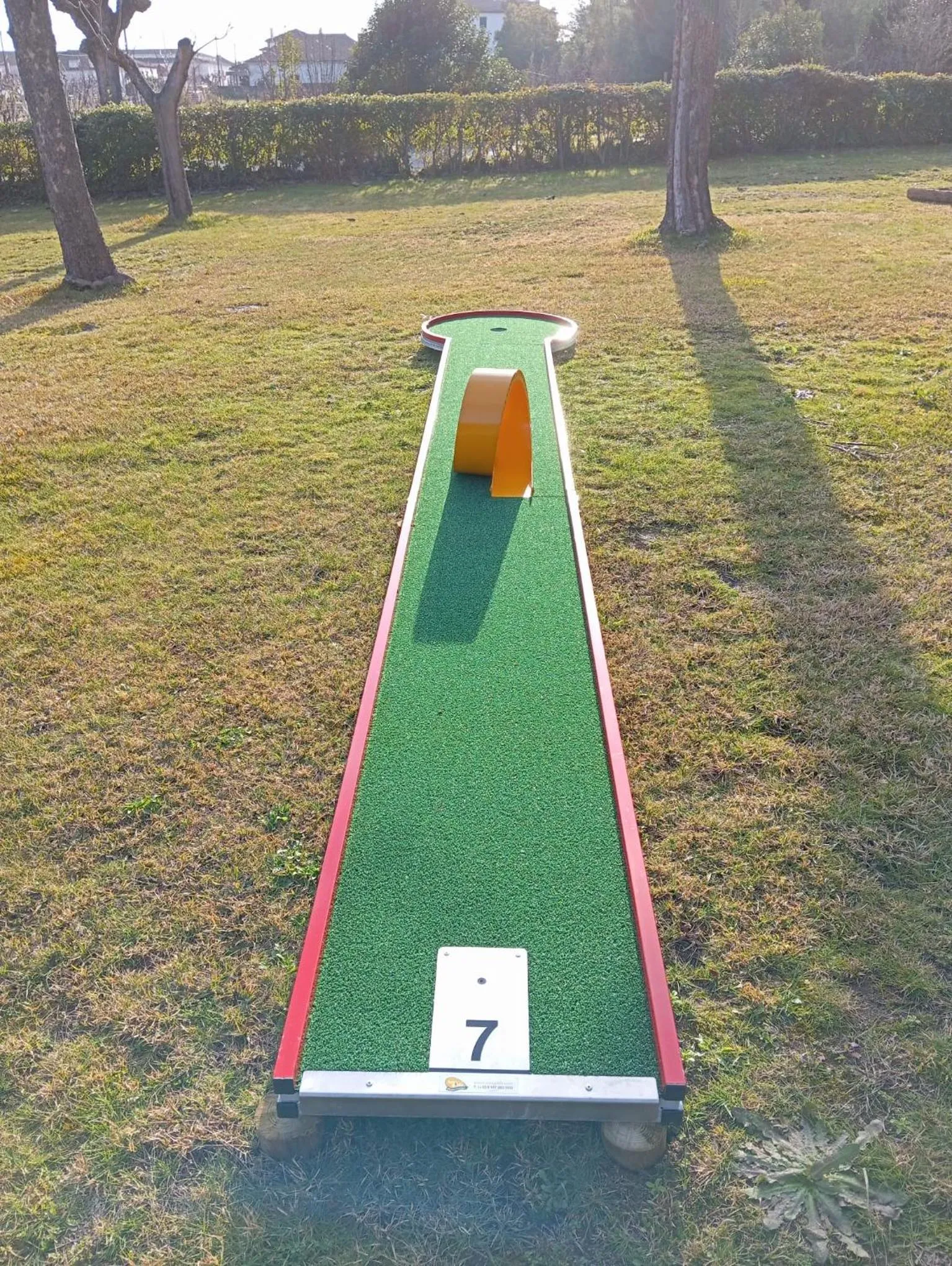 Minigolf in Hotel Fonte Santa