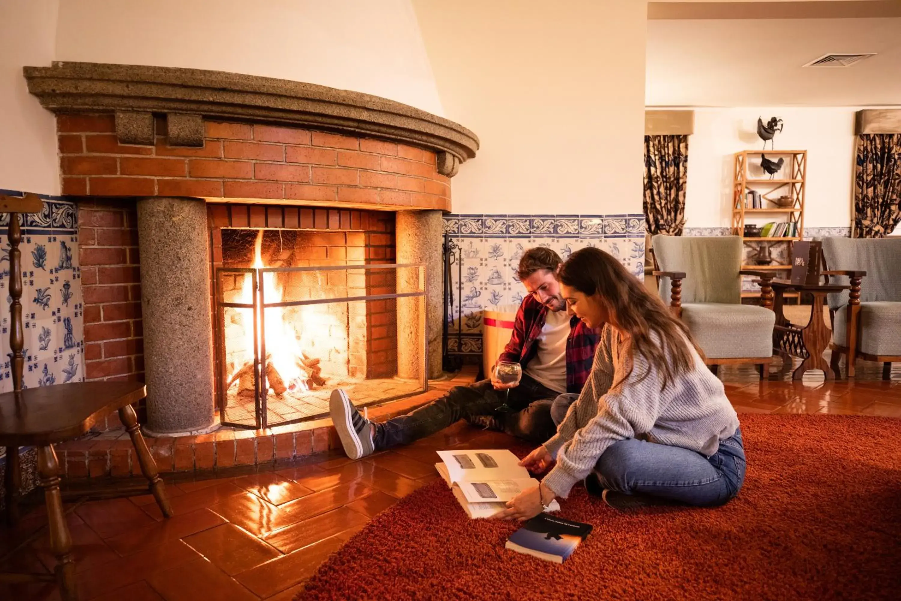 Lounge or bar in Hotel Fonte Santa Lounge or bar in Hotel Fonte Santa