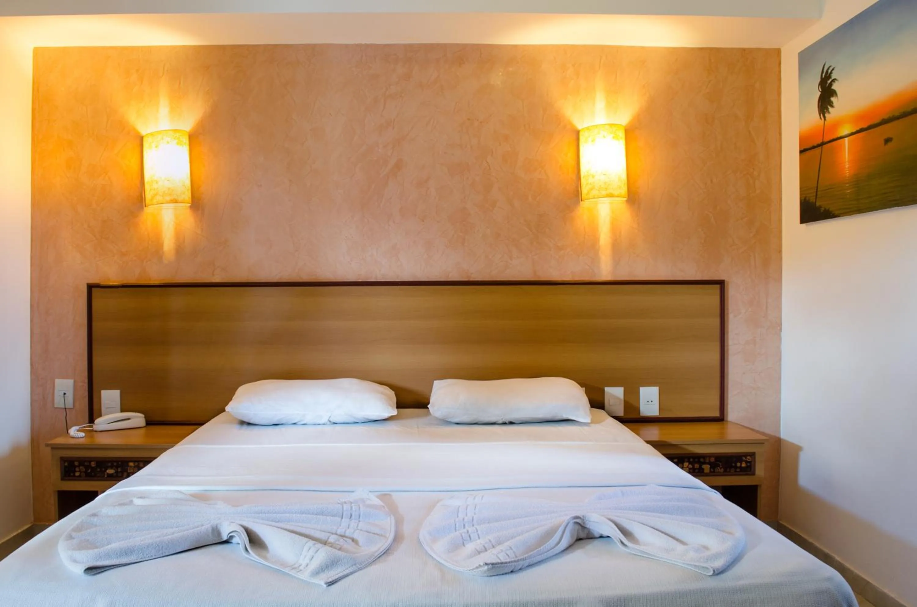 Bed in Hotel Palmanova