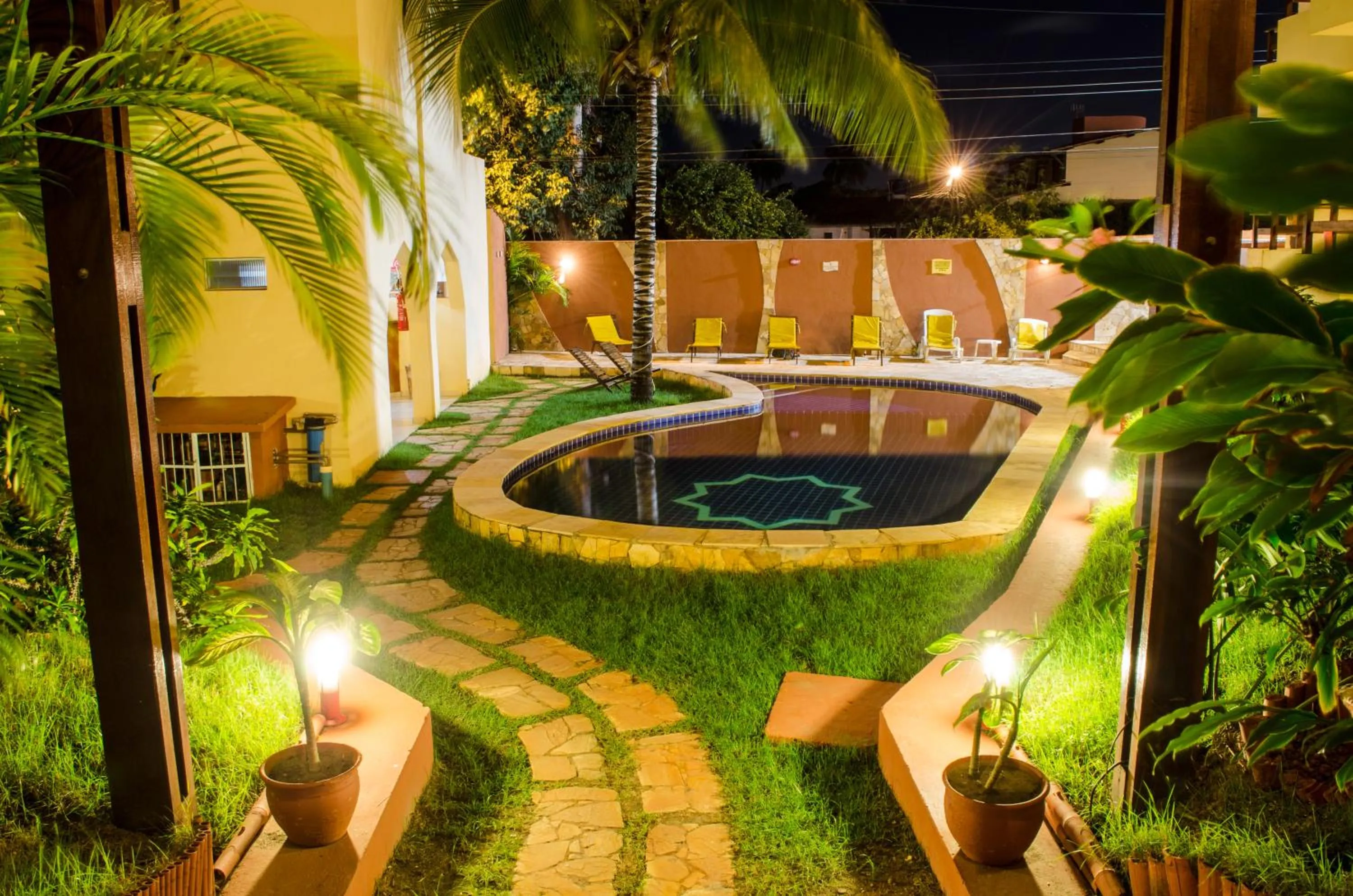 Garden in Hotel Palmanova