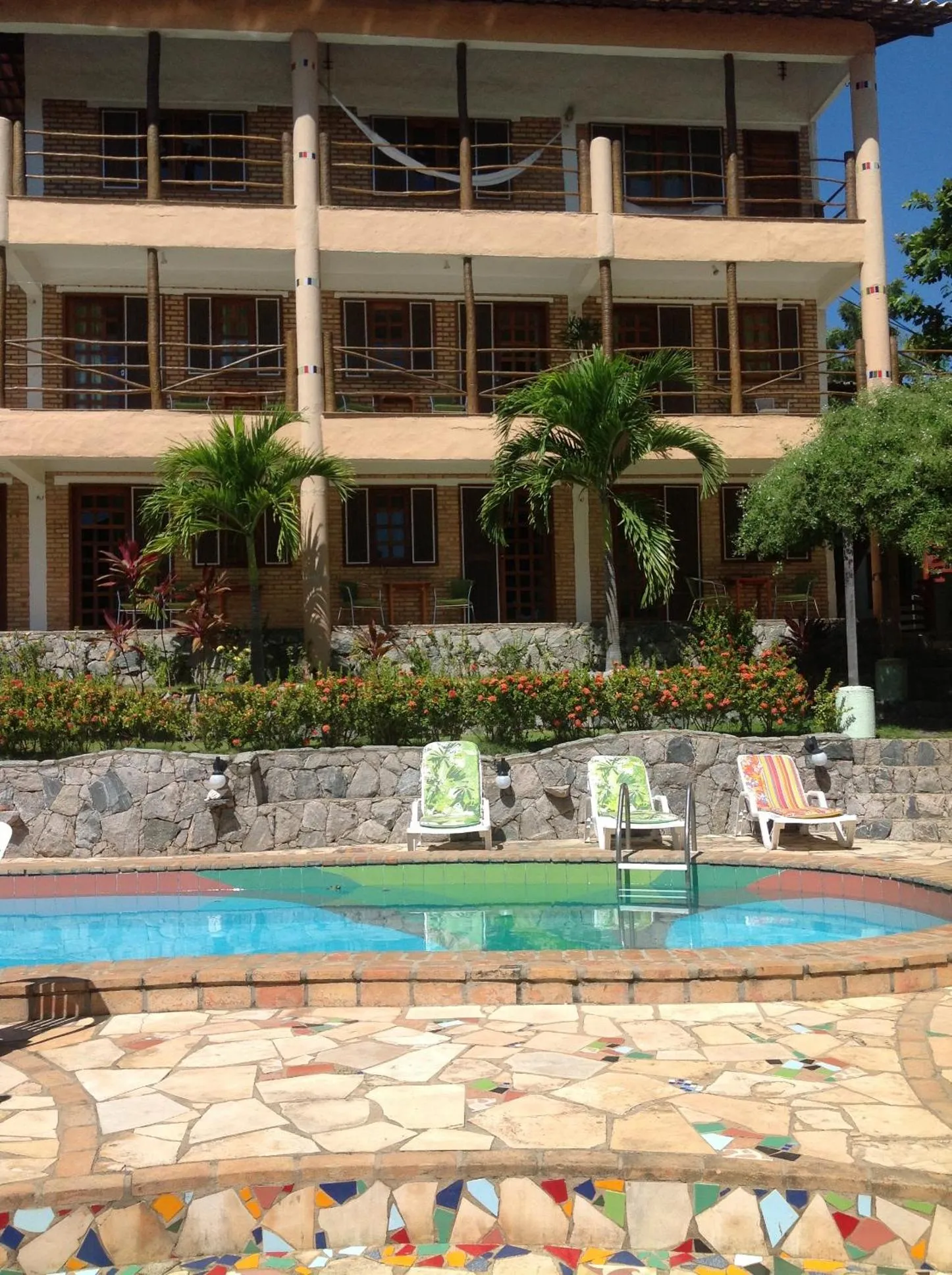 Property building in Hotel e Pousada Tropical Wind do Cumbuco