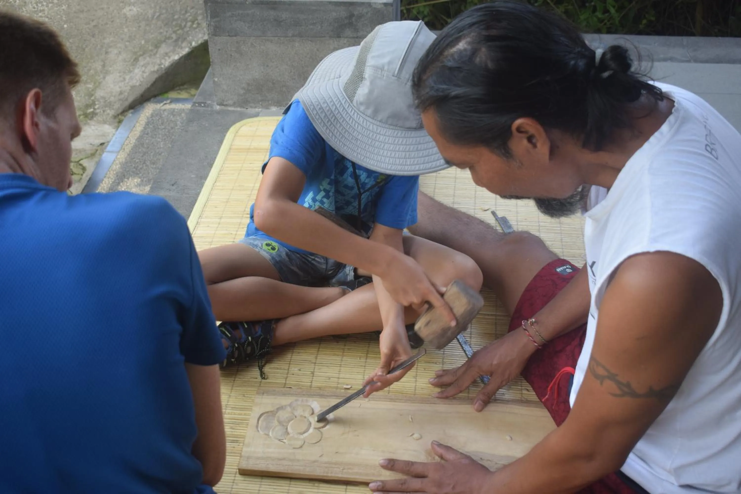 group of guests in Werkudara Guest House