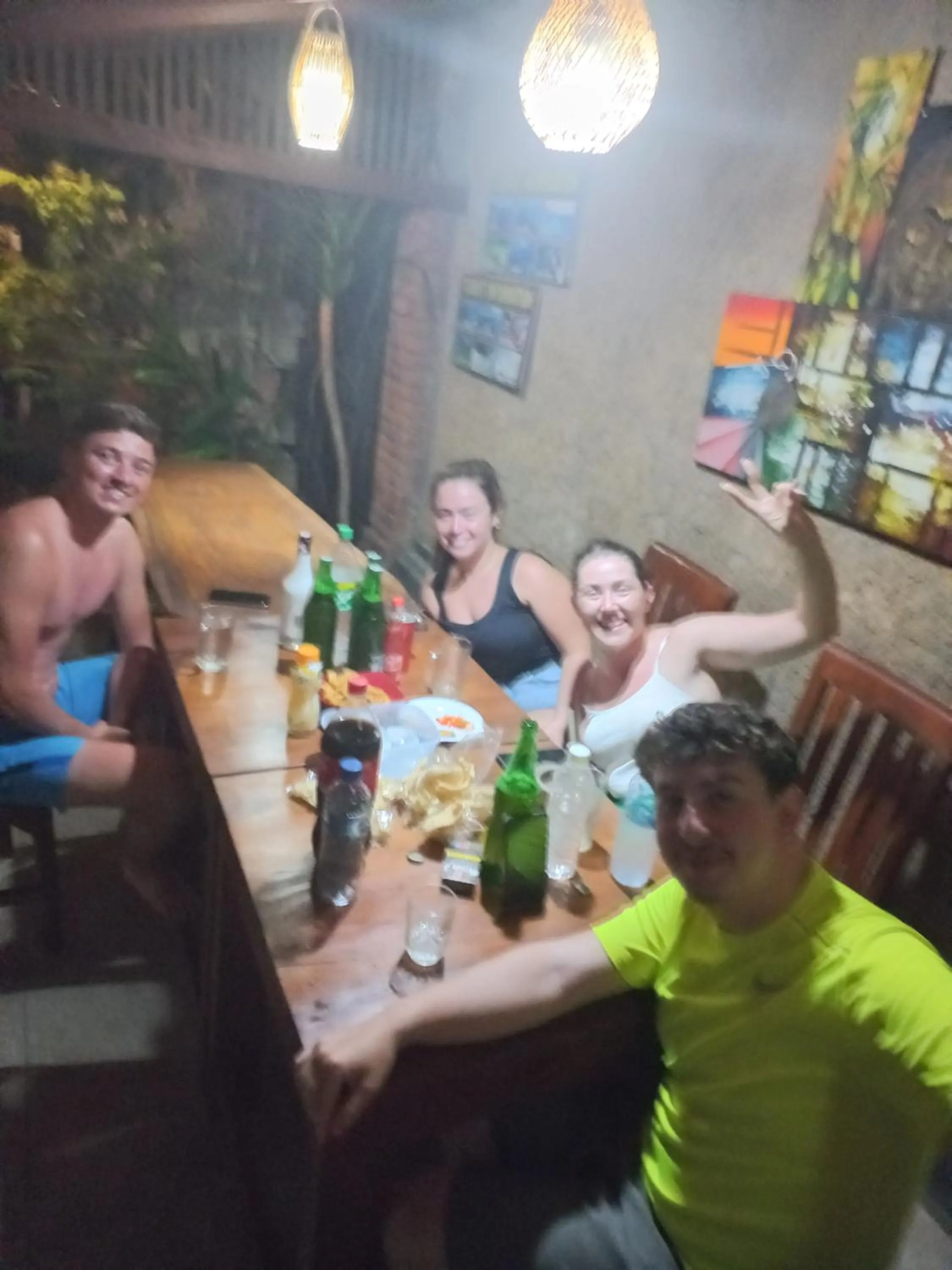 Dining area in Werkudara Guest House