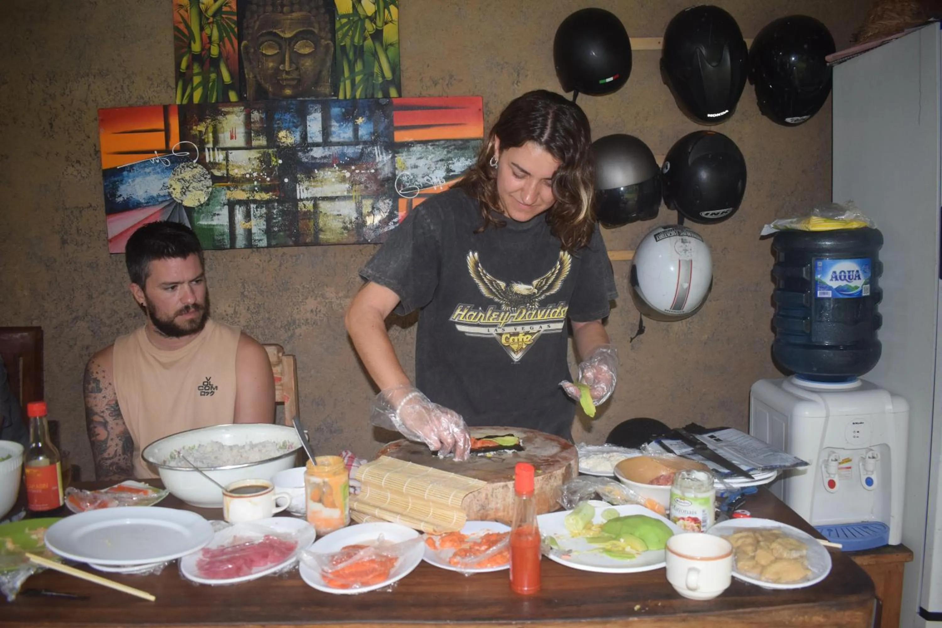 Lunch in Werkudara Guest House