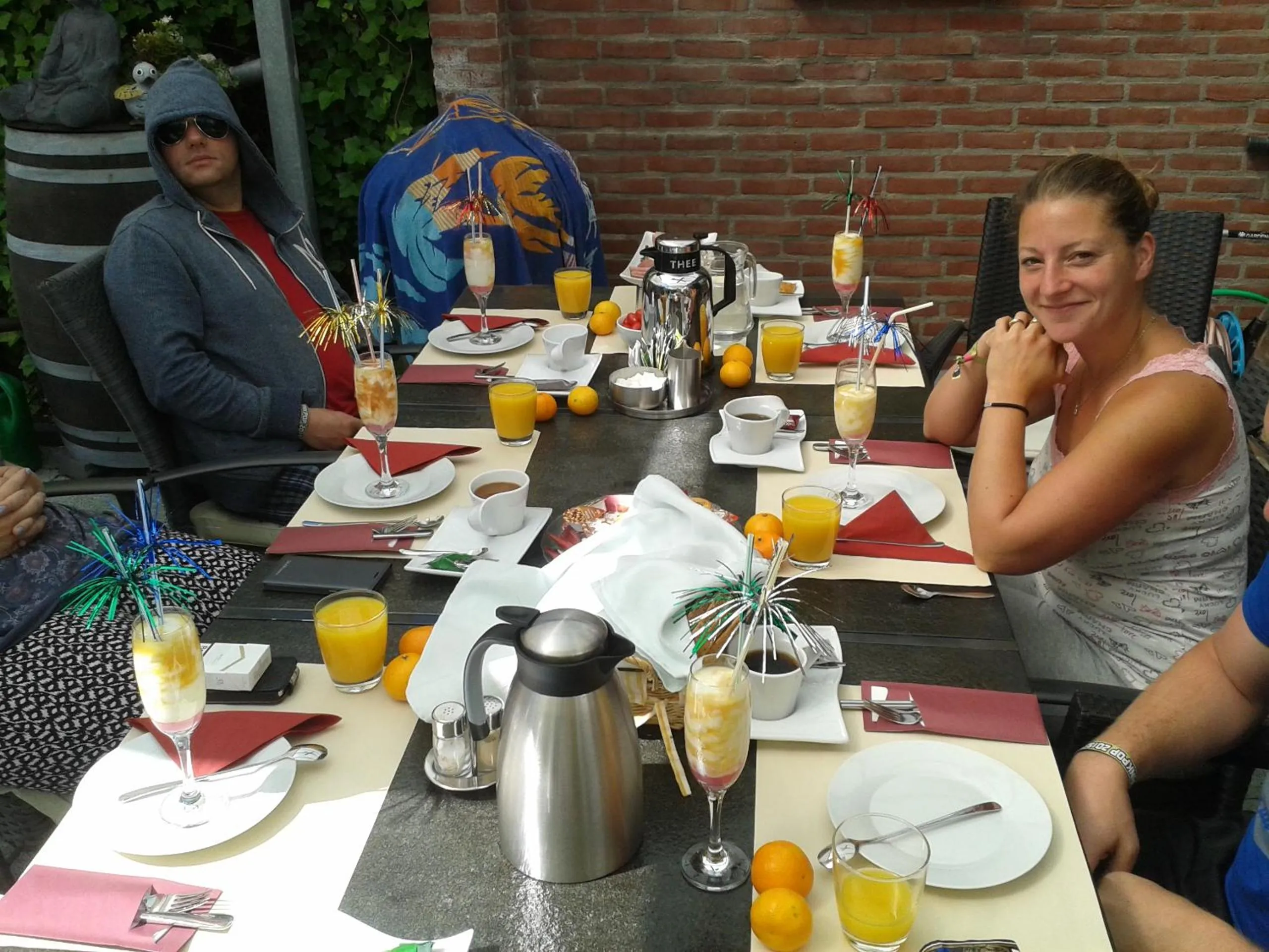 People in Rene's B&B