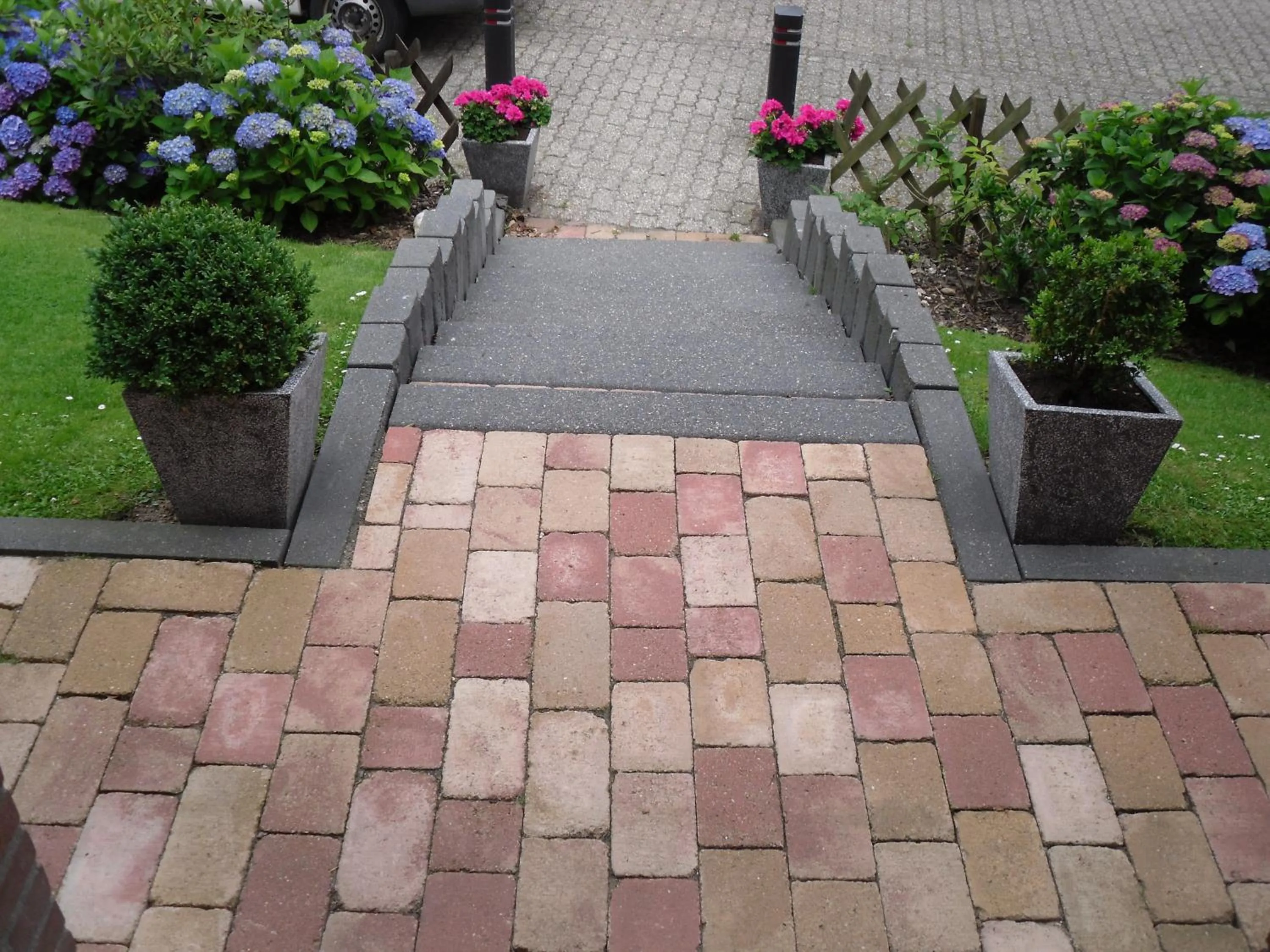 Garden in Rene's B&B