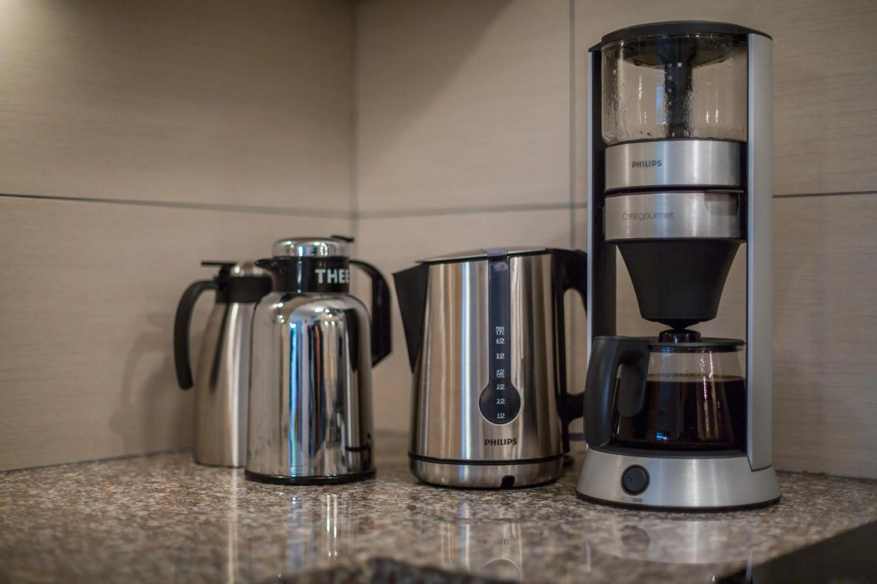 Coffee/tea facilities in Rene's B&B