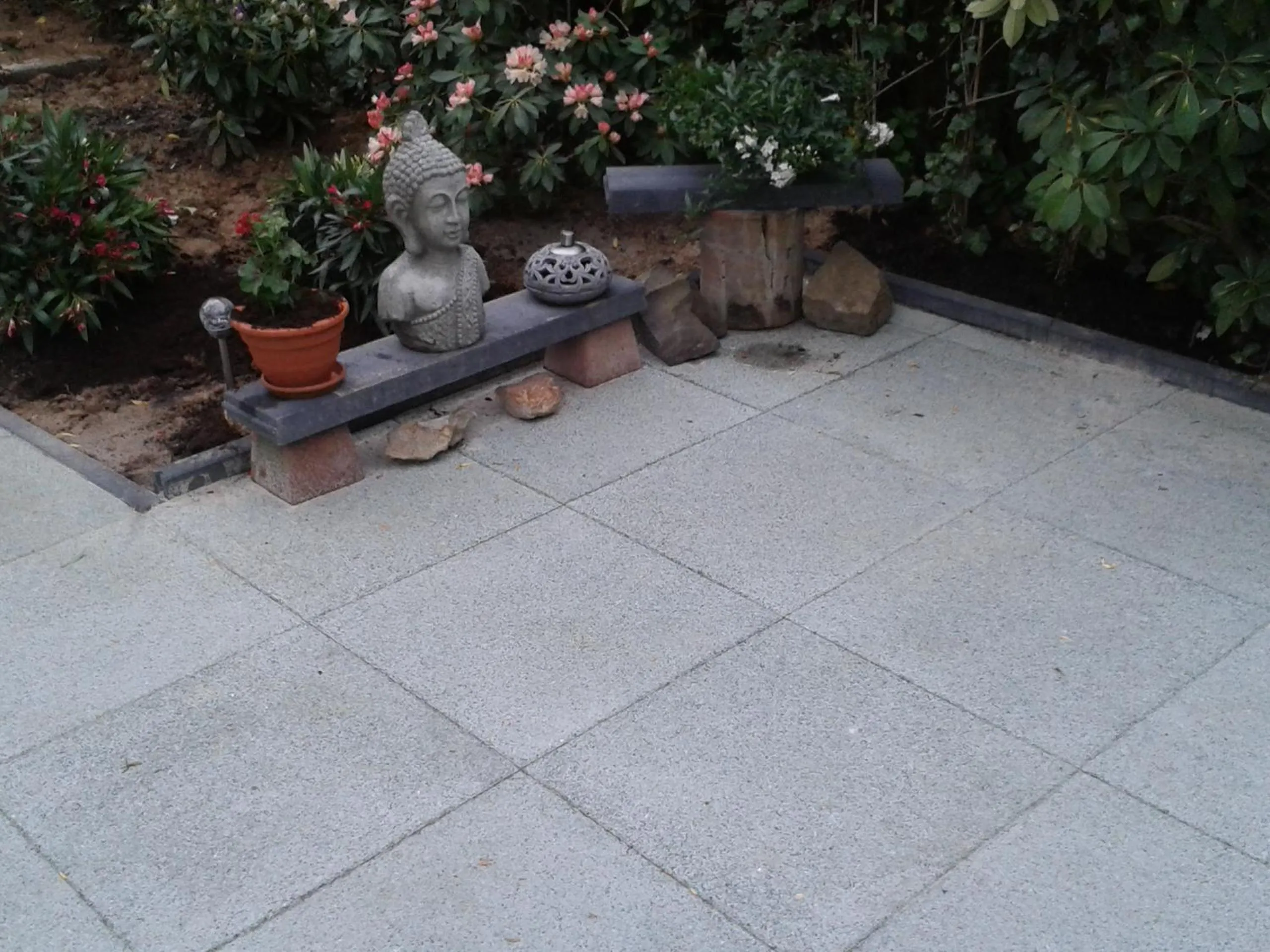 Garden in Rene's B&B