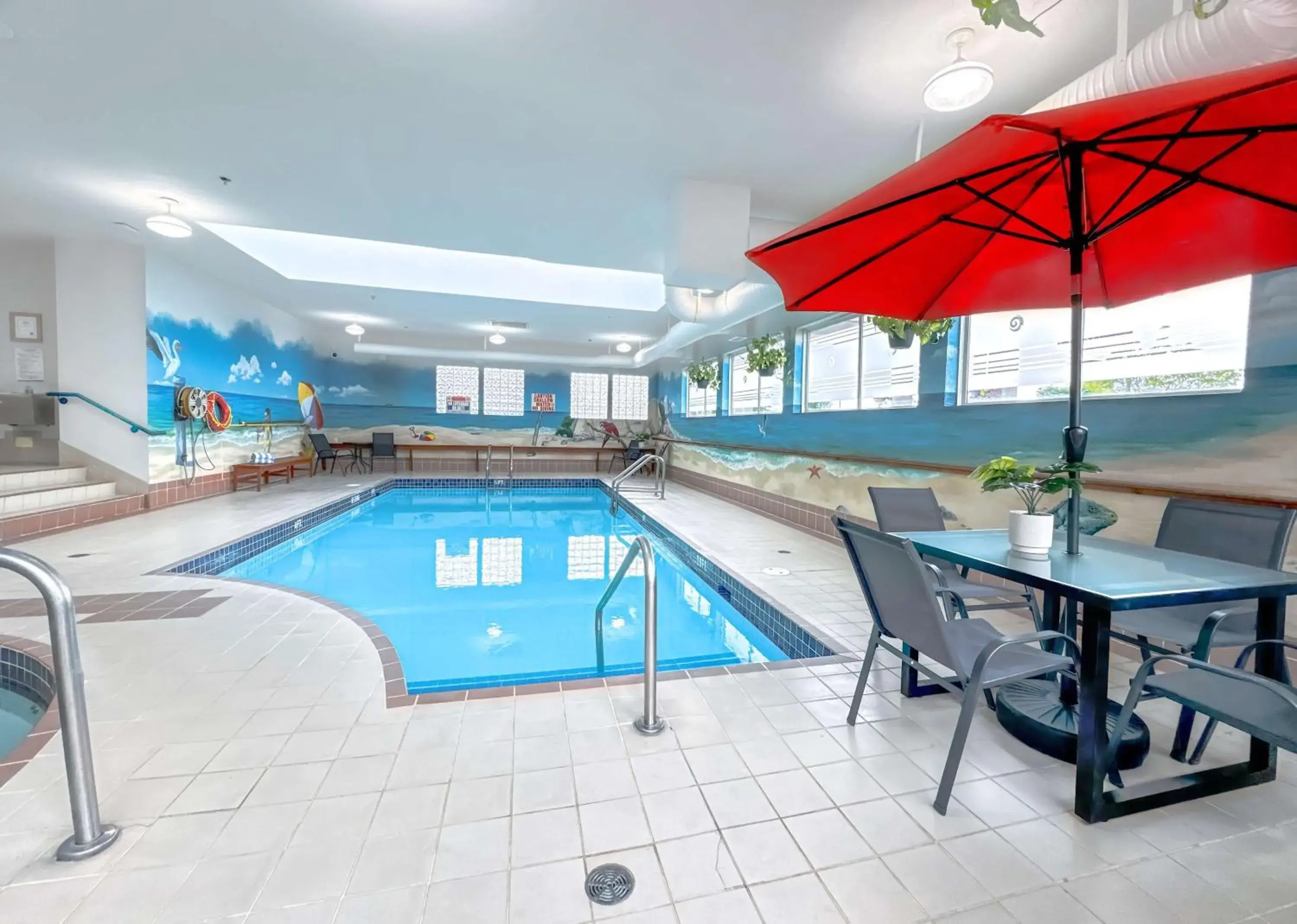 Pool view in Coast Abbotsford Hotel & Suites Pool view in Coast Abbotsford Hotel & Suites