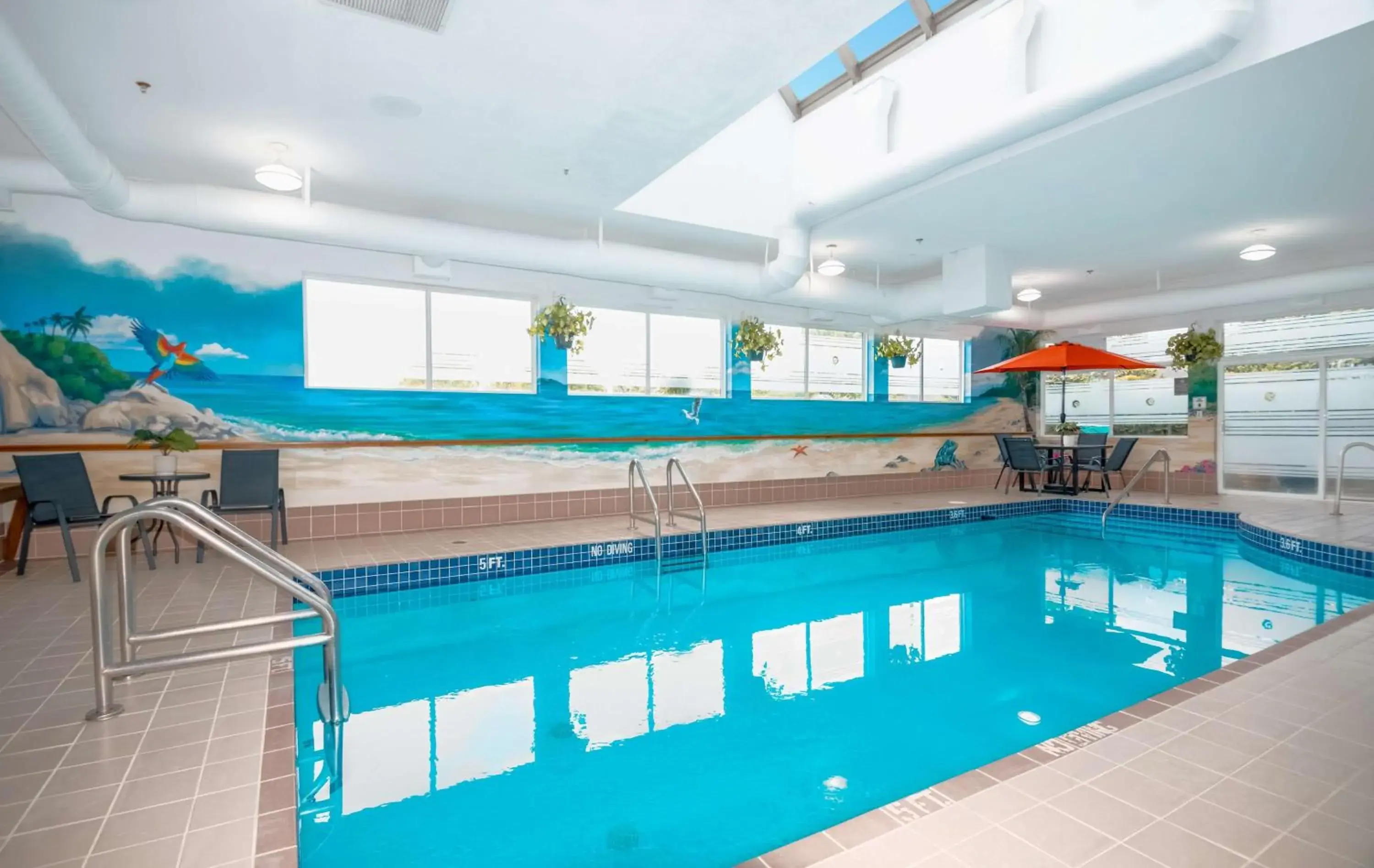 Pool view in Coast Abbotsford Hotel & Suites Pool view in Coast Abbotsford Hotel & Suites