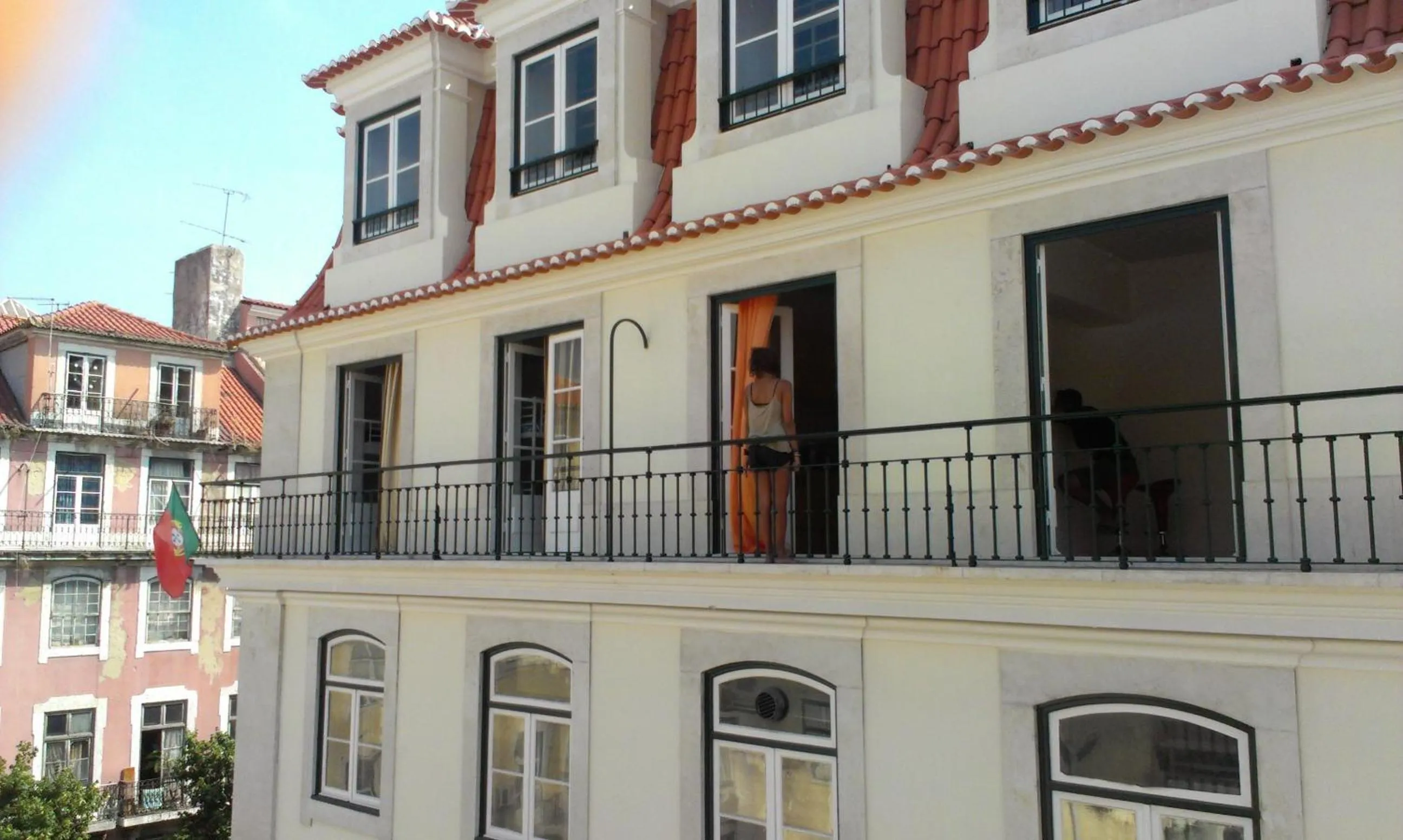 Facade/entrance in Vistas de Lisboa Hostel