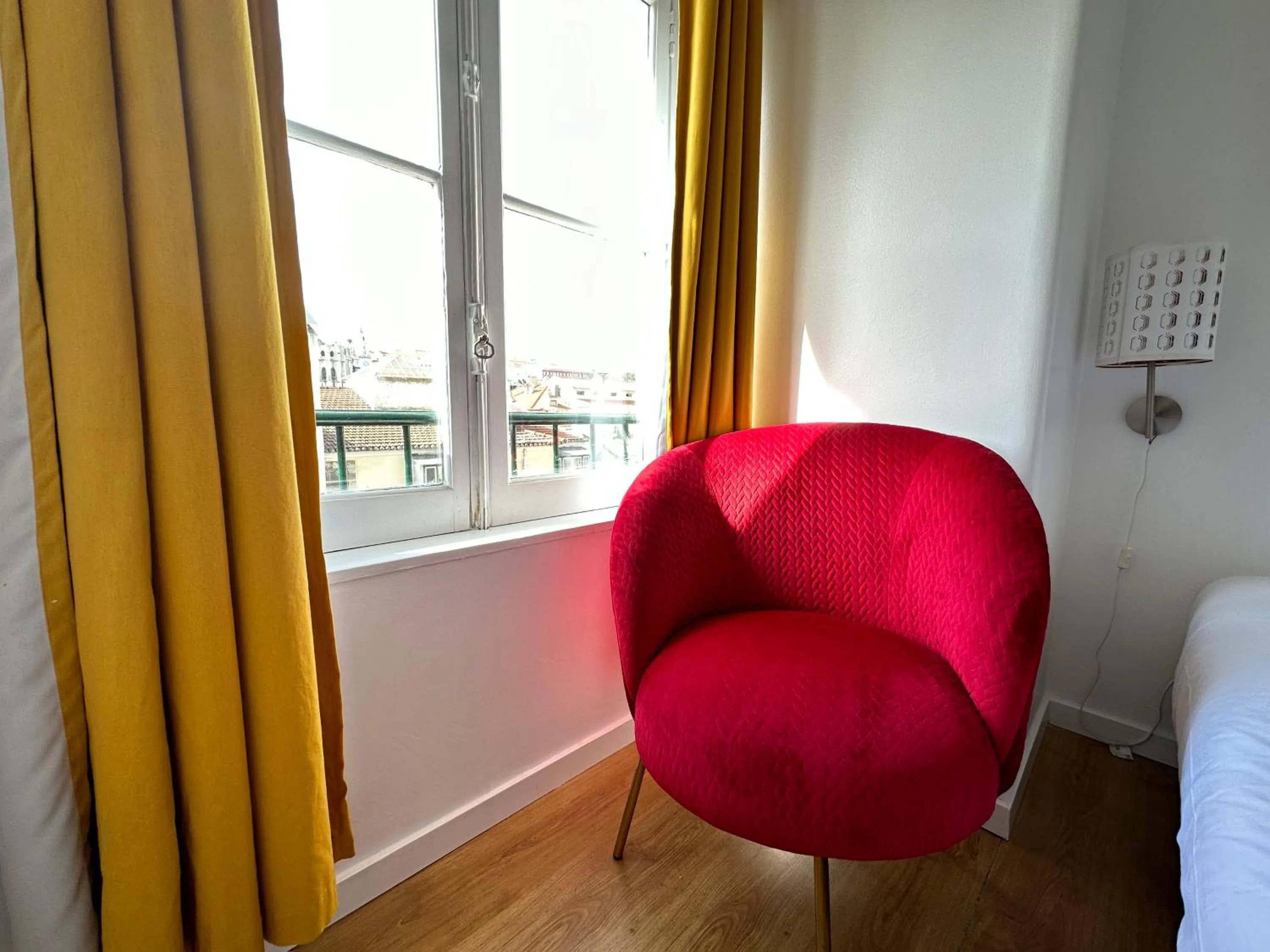 Decorative detail in Vistas de Lisboa Hostel