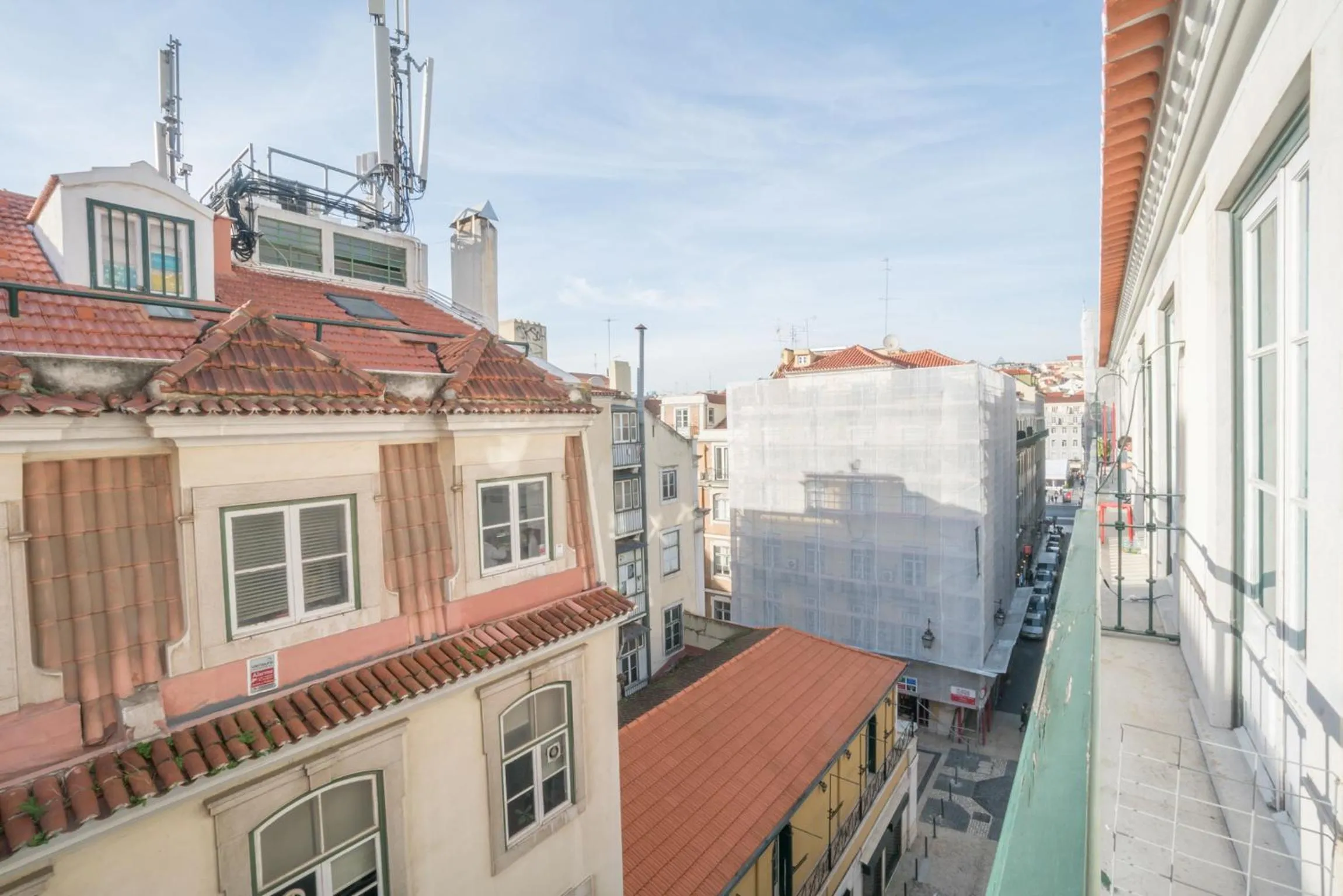 City view in Vistas de Lisboa Hostel